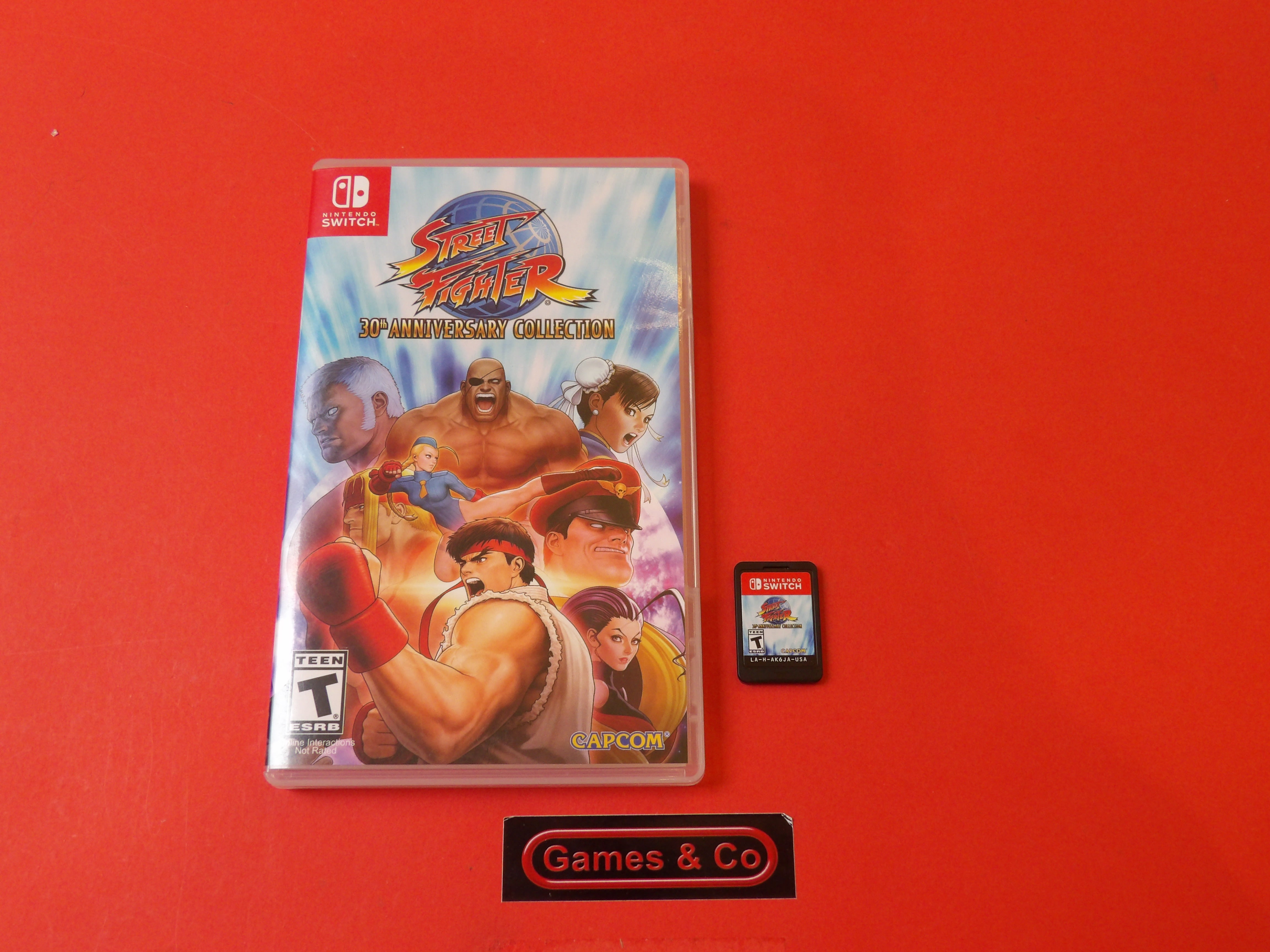 STREET FIGHTER 30TH ANNIVERSARY COLLECTION - NINTENDO SWITCH