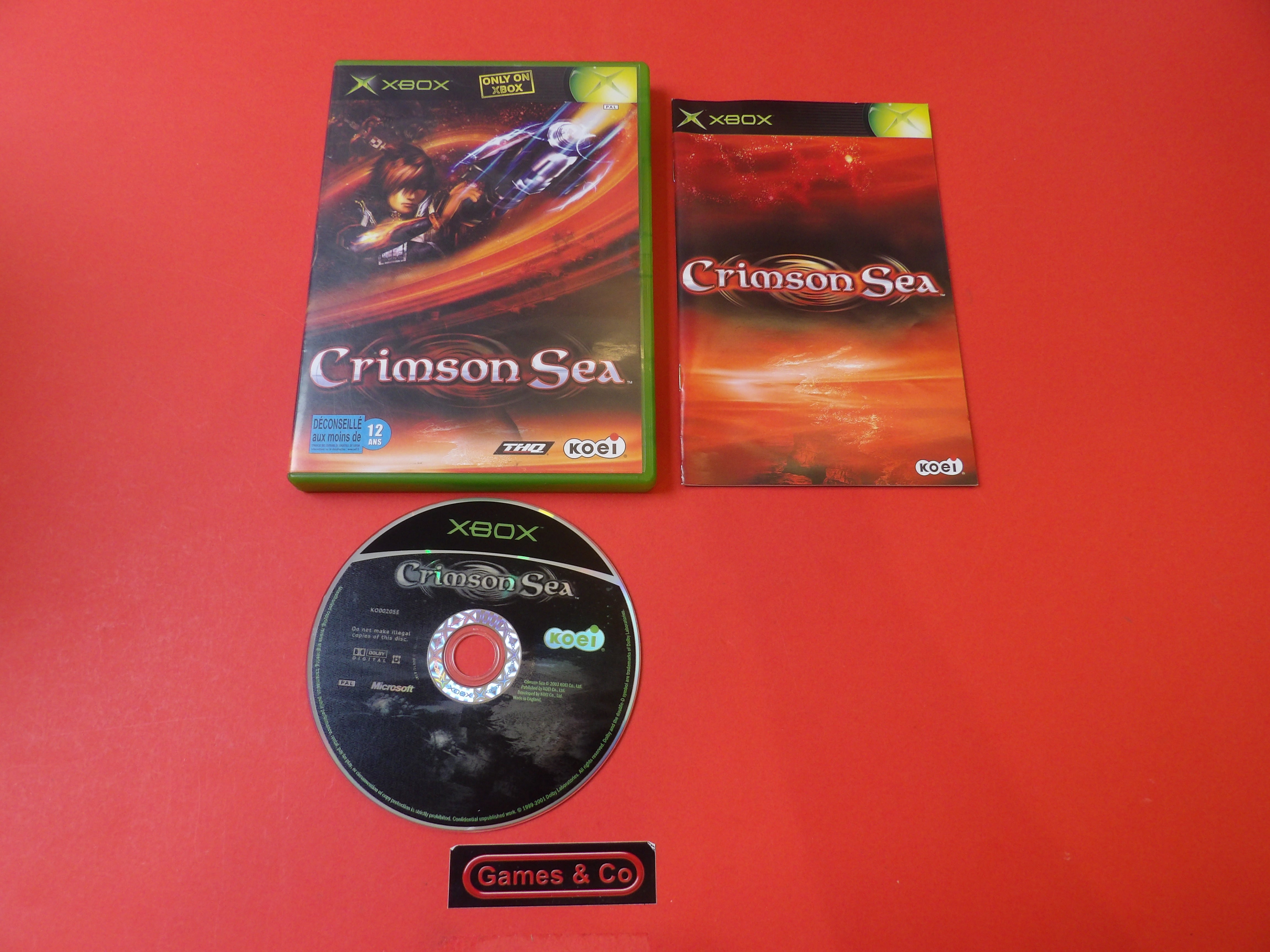 CRIMSON SEA - XBOX CLASSIC