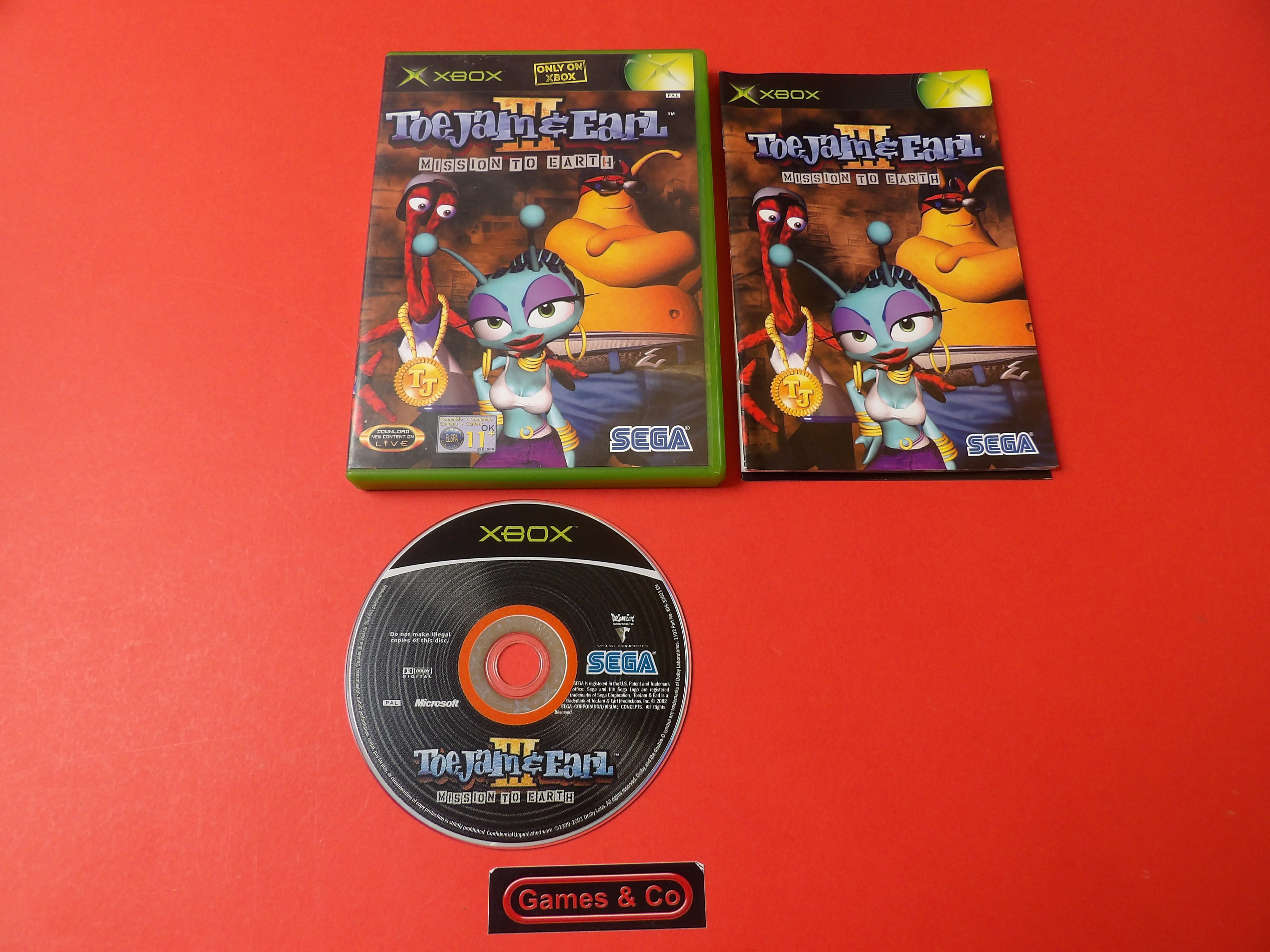 TOE JAM & EARL III - XBOX CLASSIC