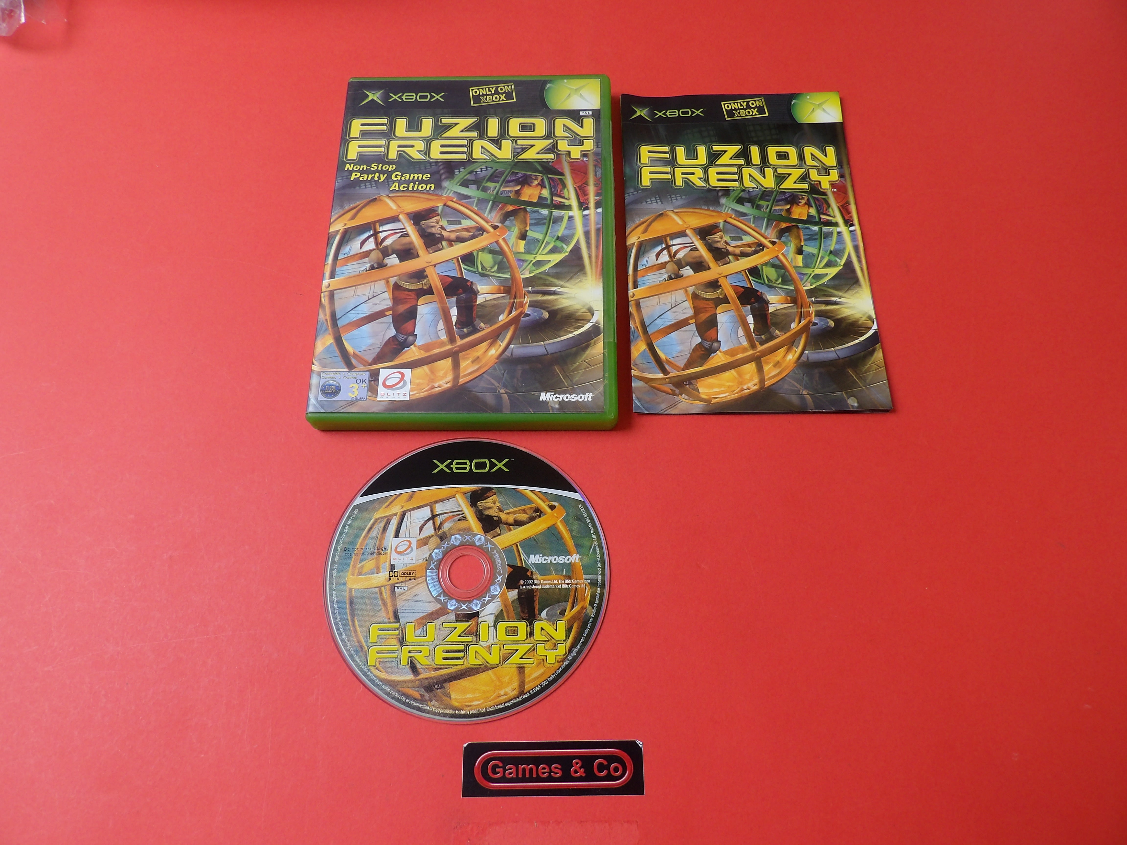 FUZION FRENZY - XBOX CLASSIC