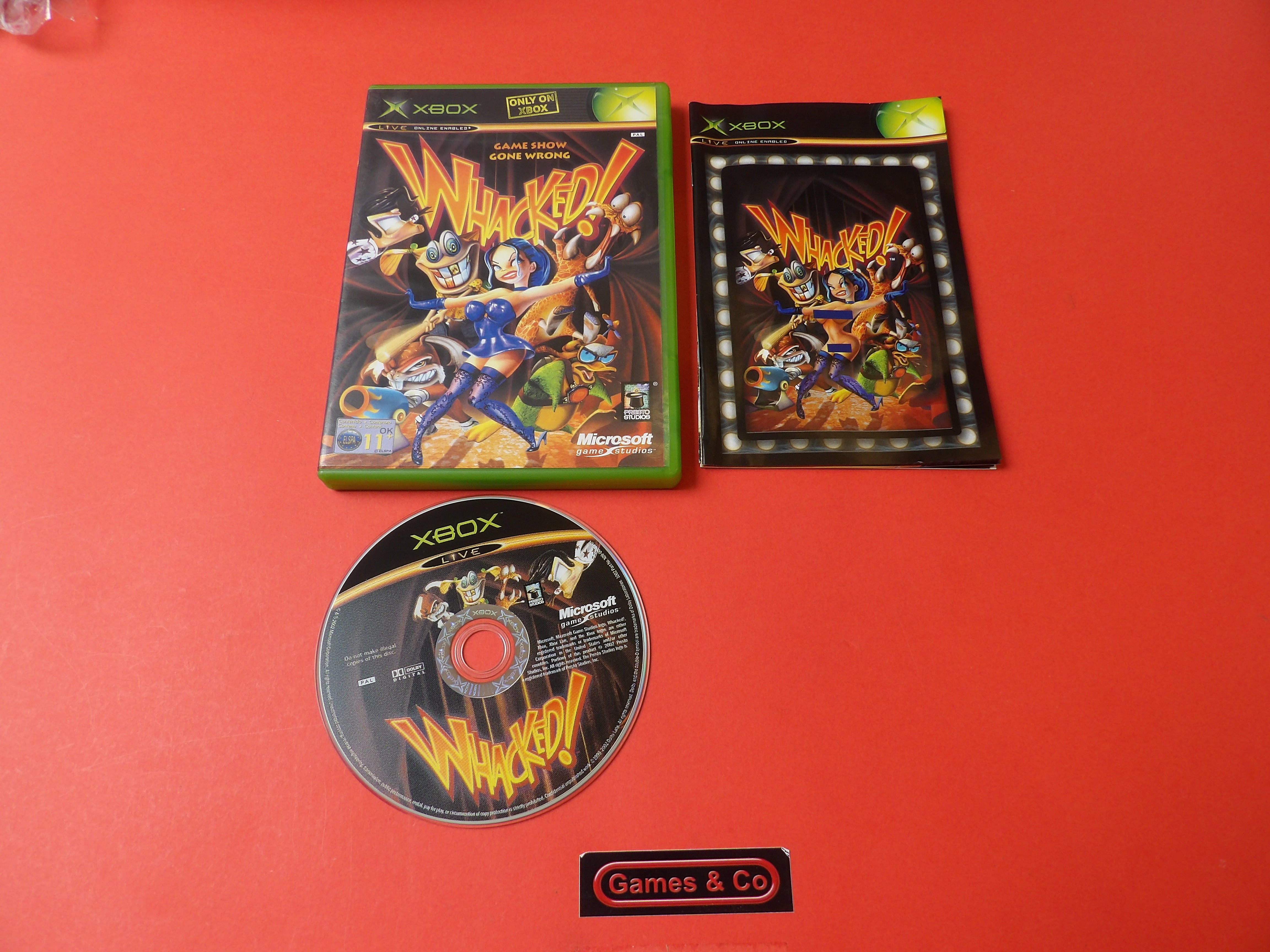 WHACKED! - XBOX CLASSIC