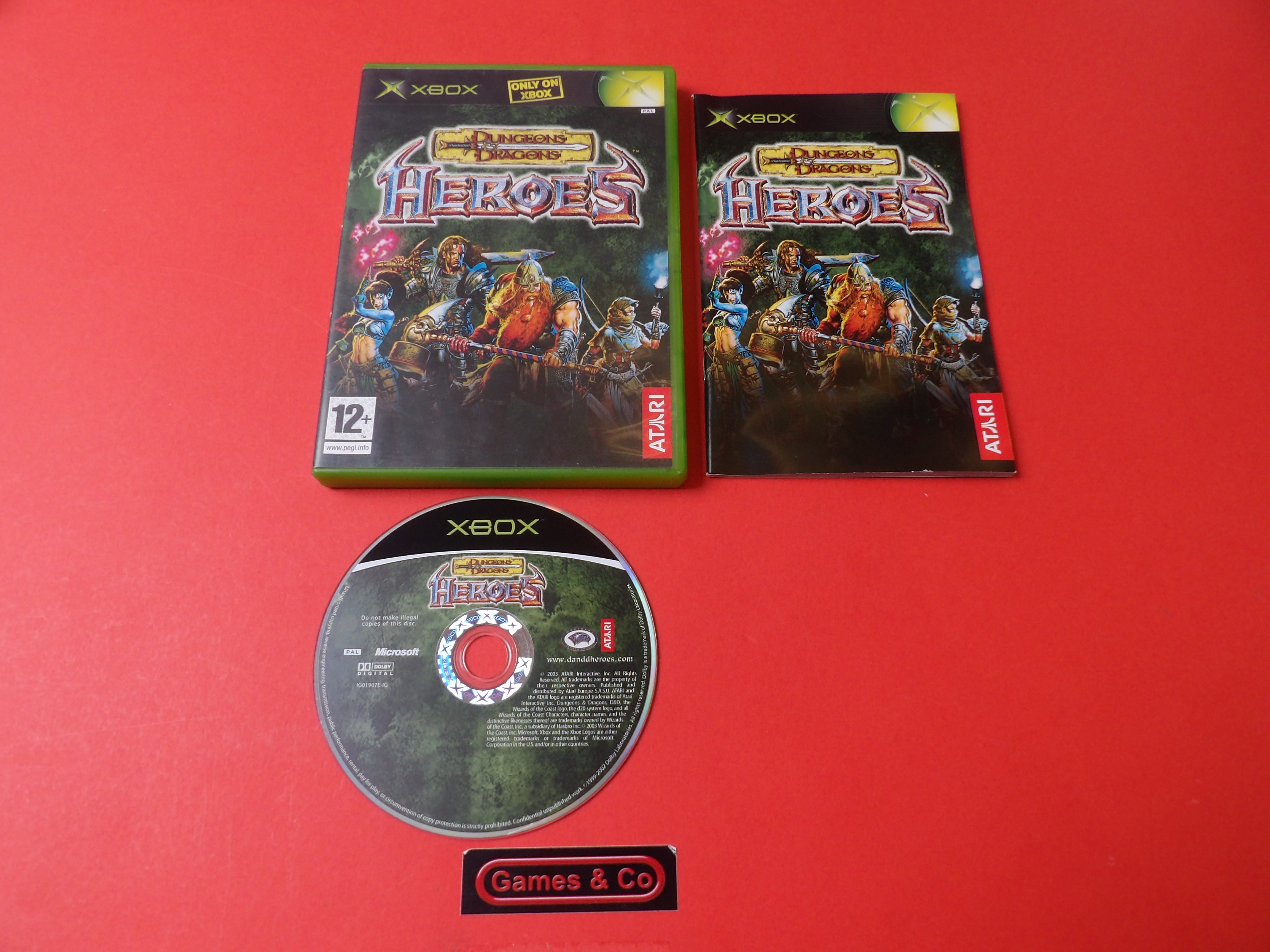 DUNGEONS & DRAGONS HEROES - XBOX CLASSIC