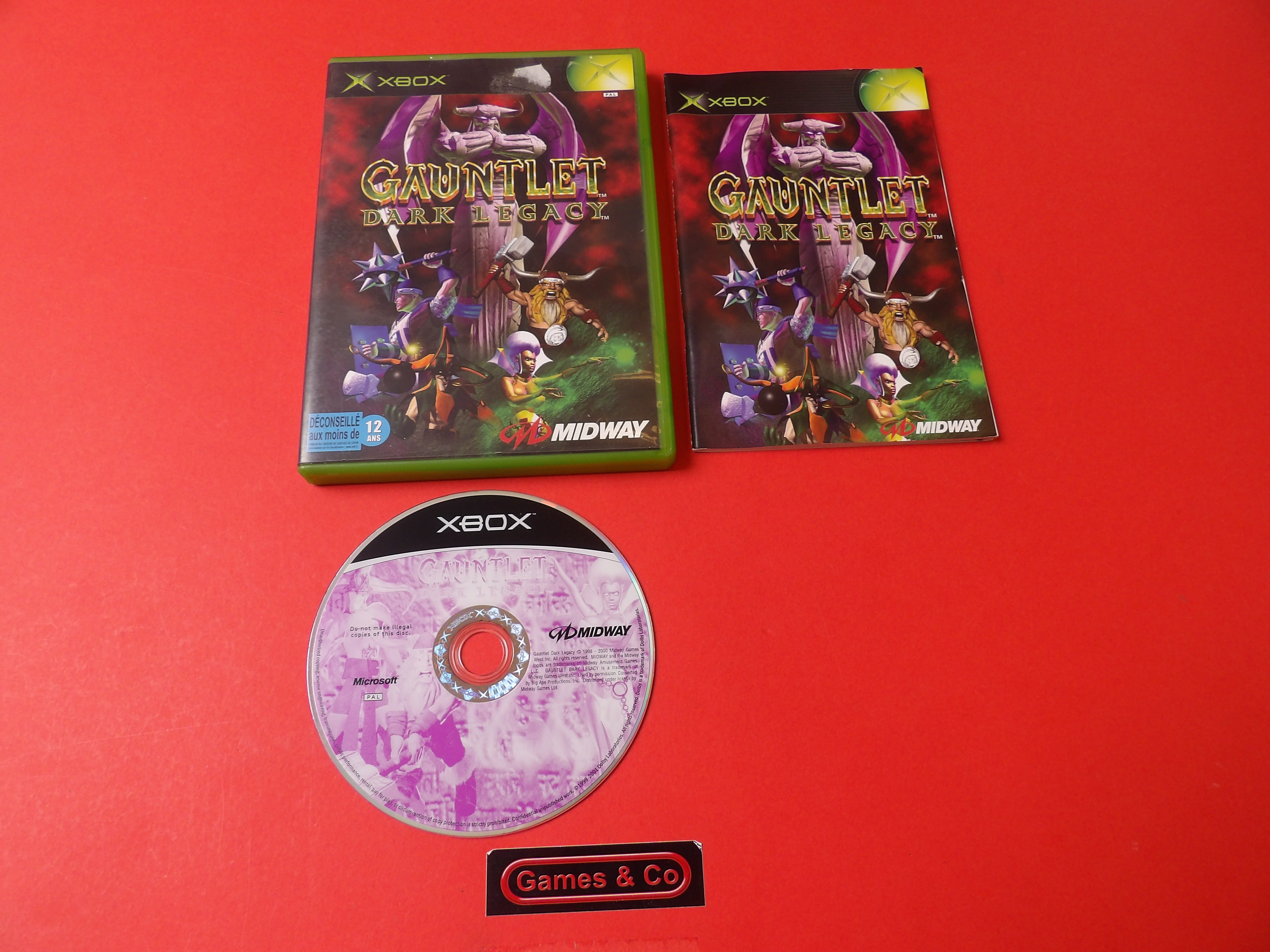 GAUNTLET DARK LEGACY - XBOX CLASSIC