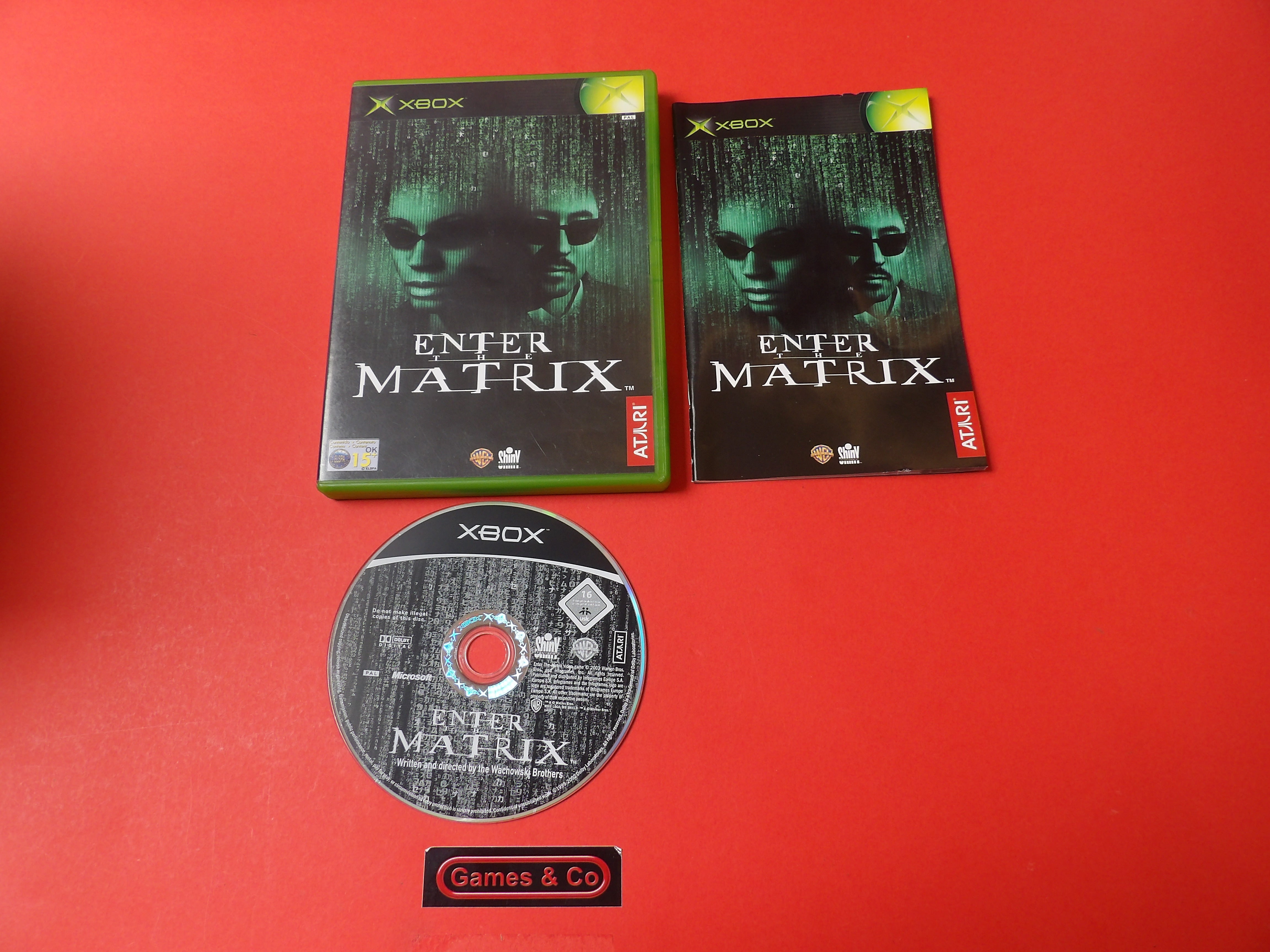 ENTER THE MATRIX  - XBOX CLASSIC