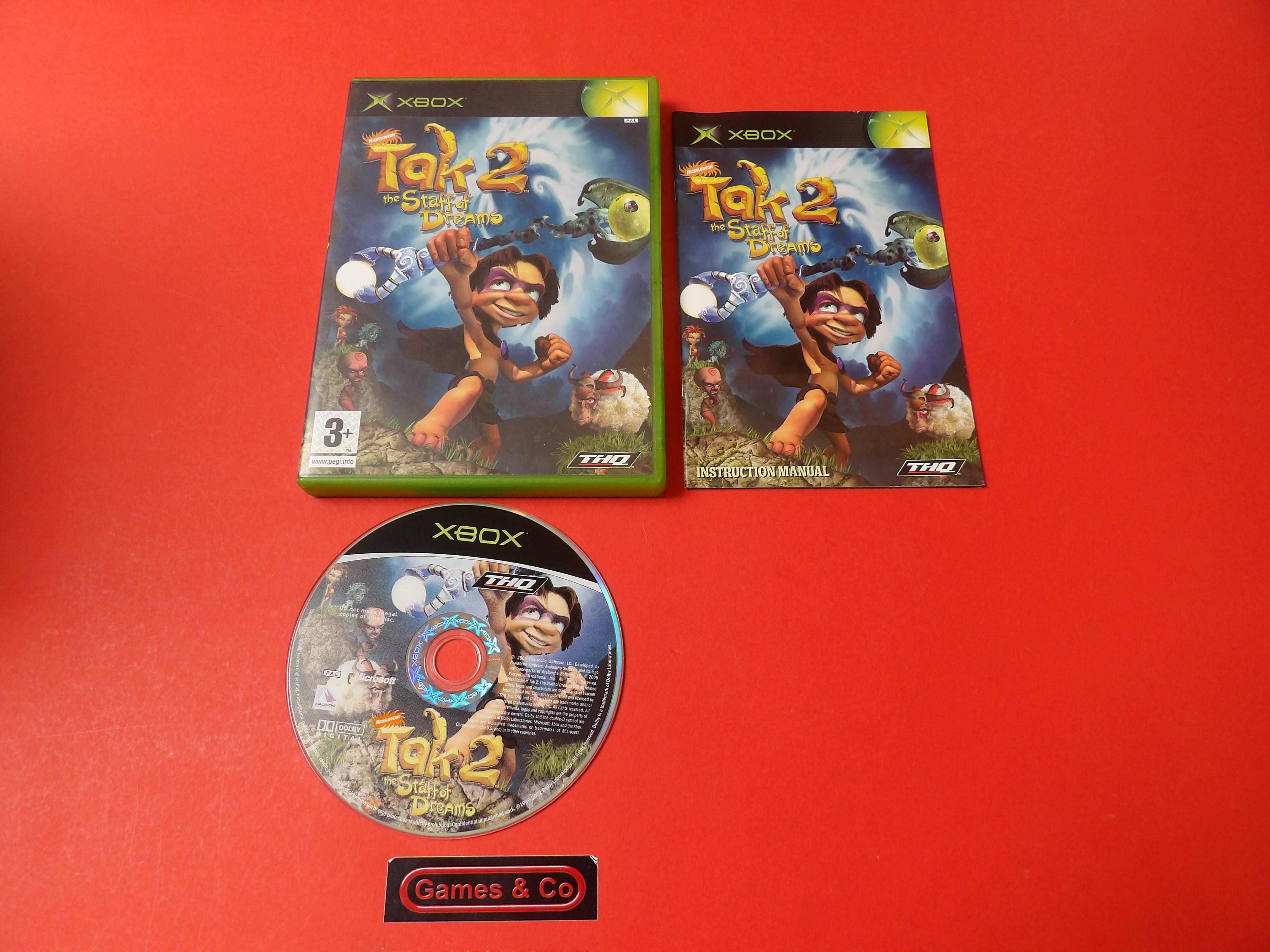TAK 2 THE STAFF OF DREAMS - XBOX CLASSIC