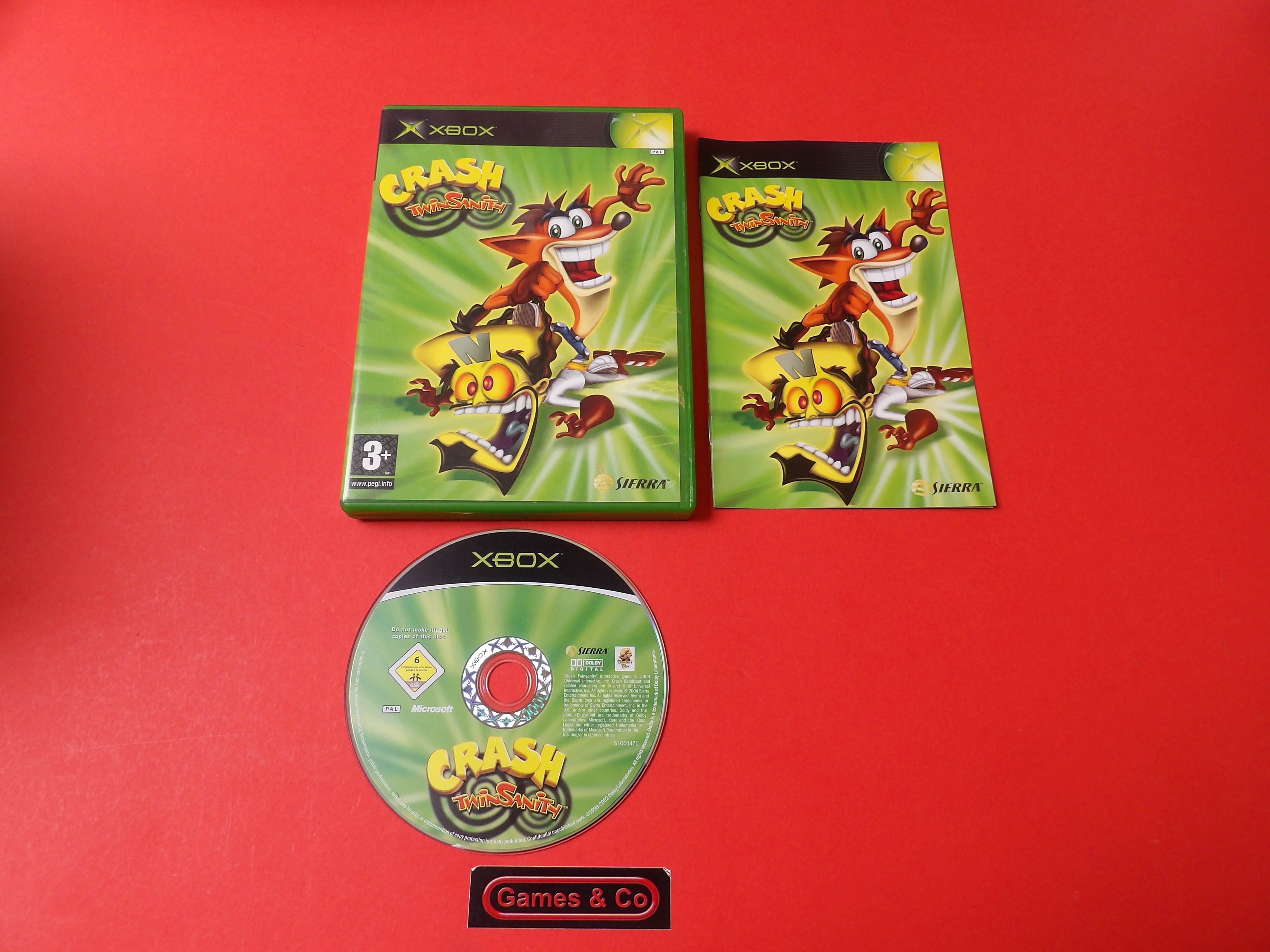 CRASH TWINSANITY - XBOX CLASSIC