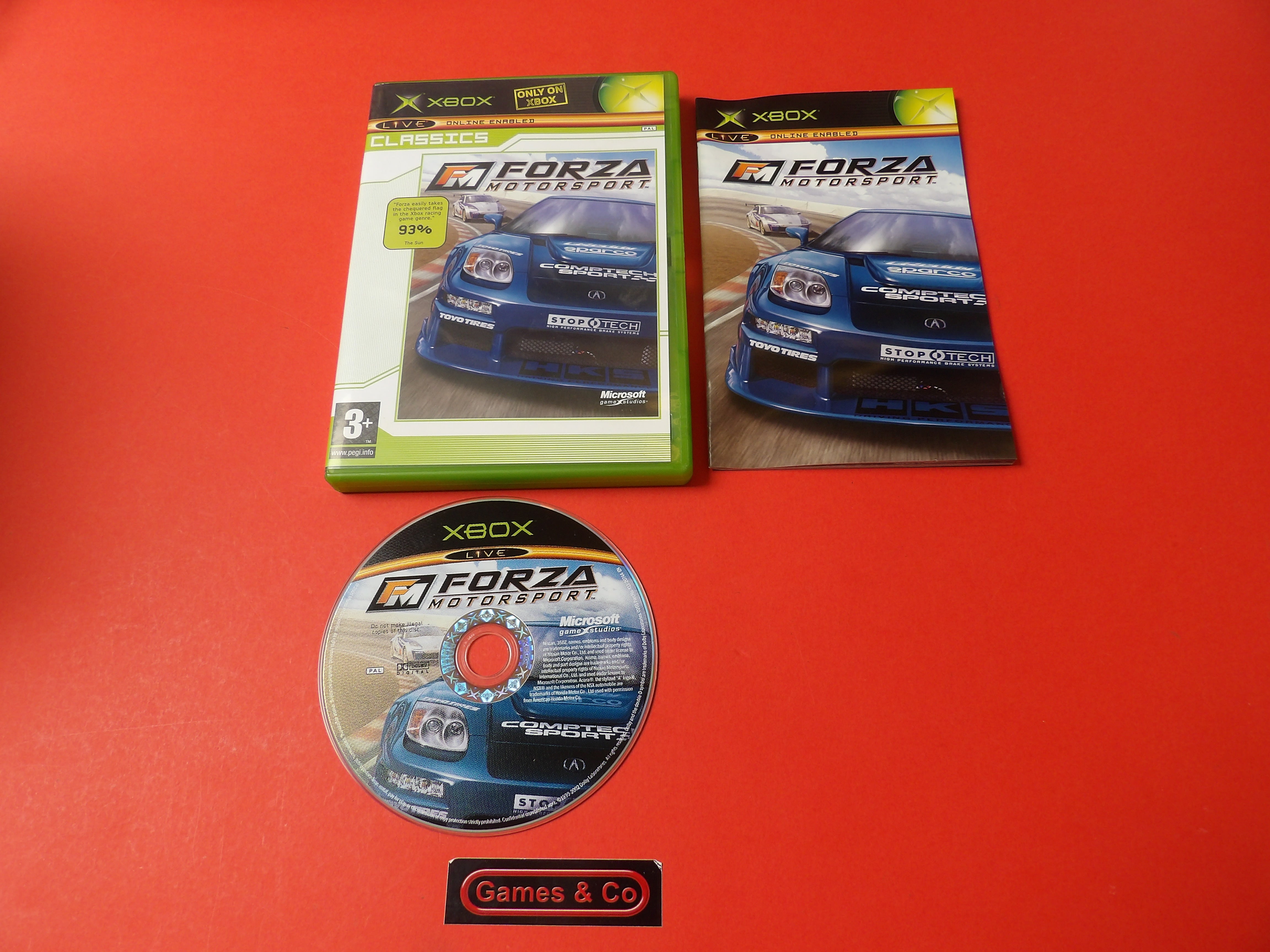 FORZA MOTORSPORT - XBOX CLASSIC