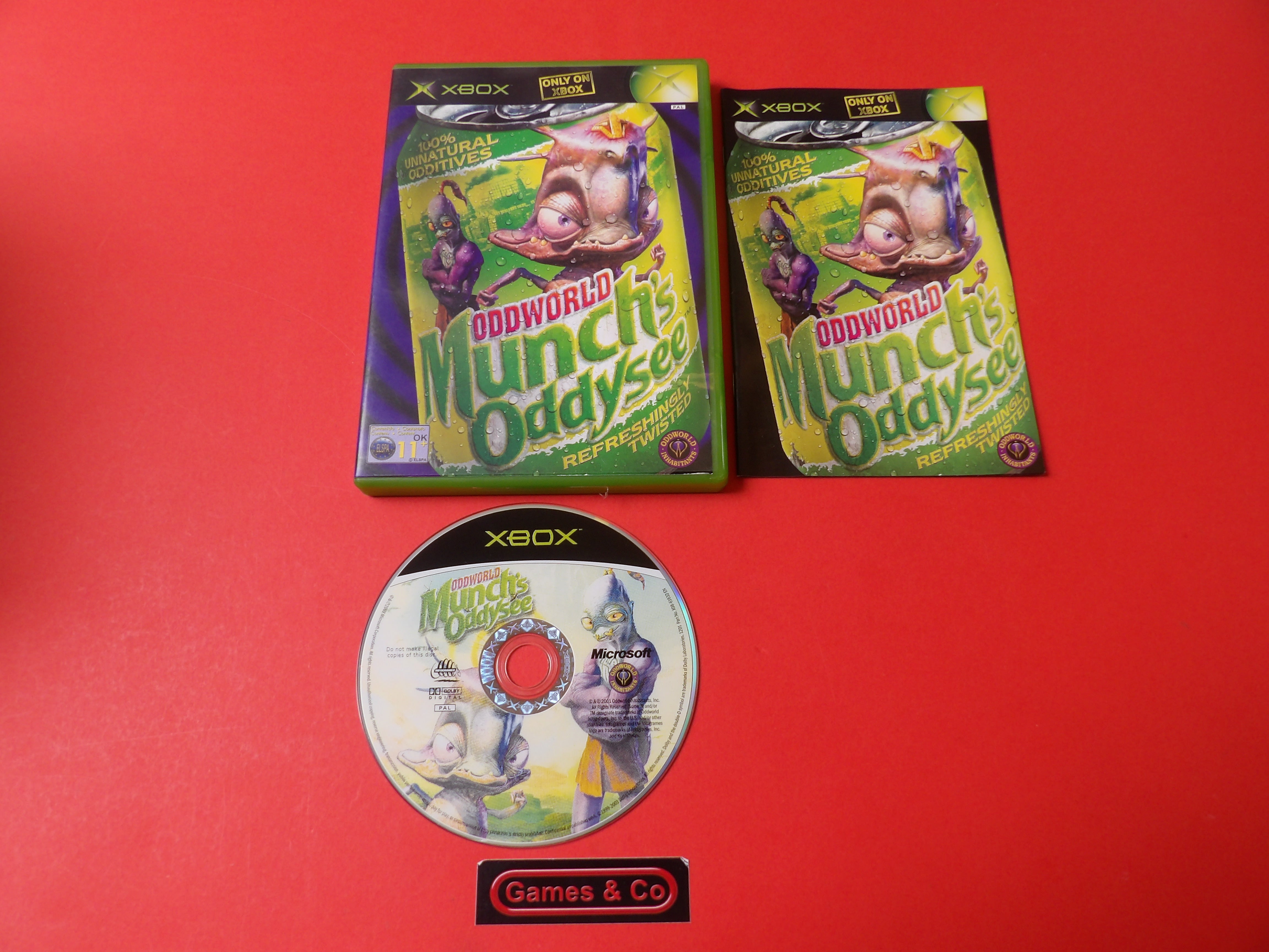 ODDWORLD MUNCH'S ODDYSEE - XBOX CLASSIC
