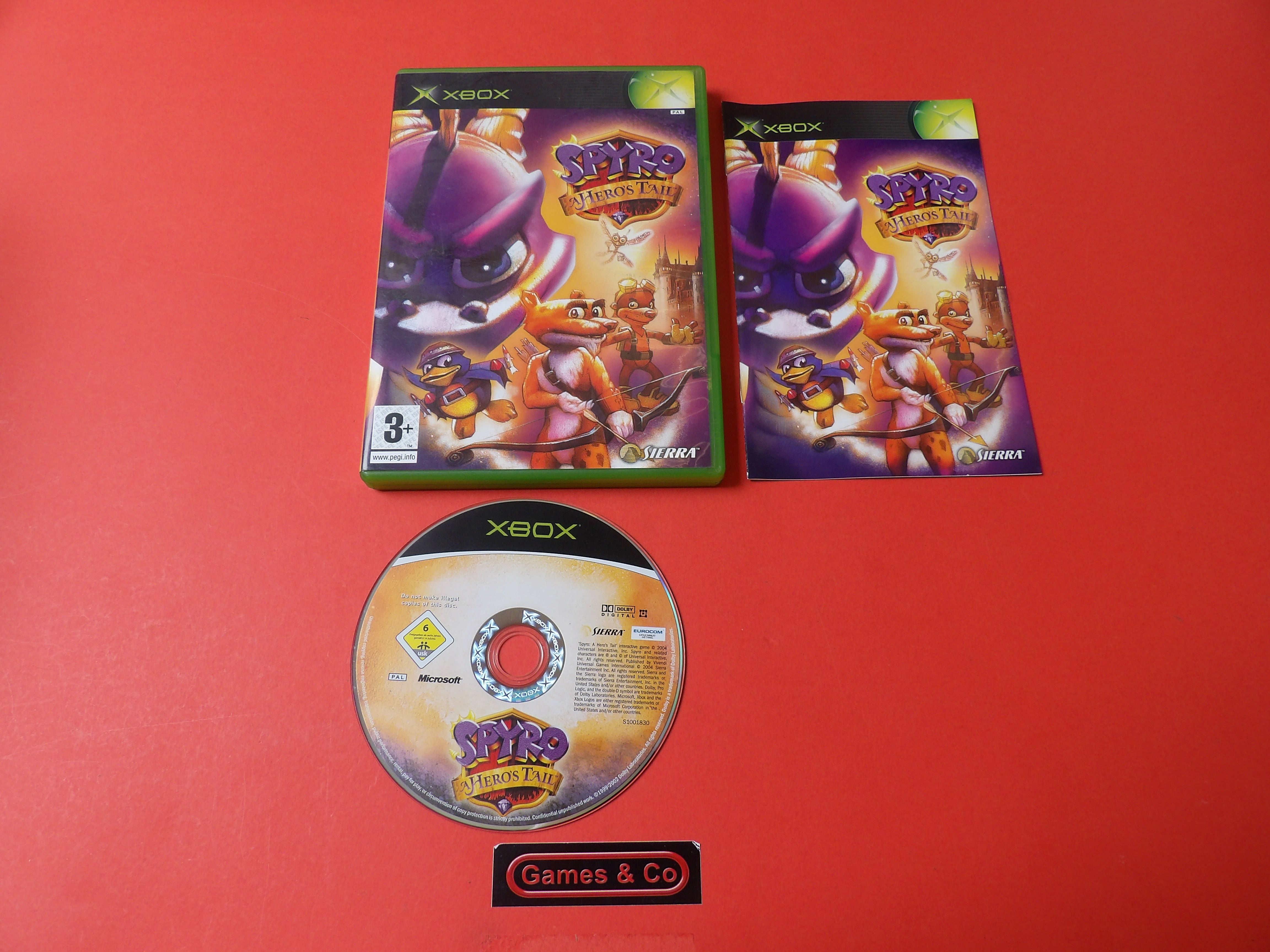 SPYRO A HERO'S TALE - XBOX CLASSIC