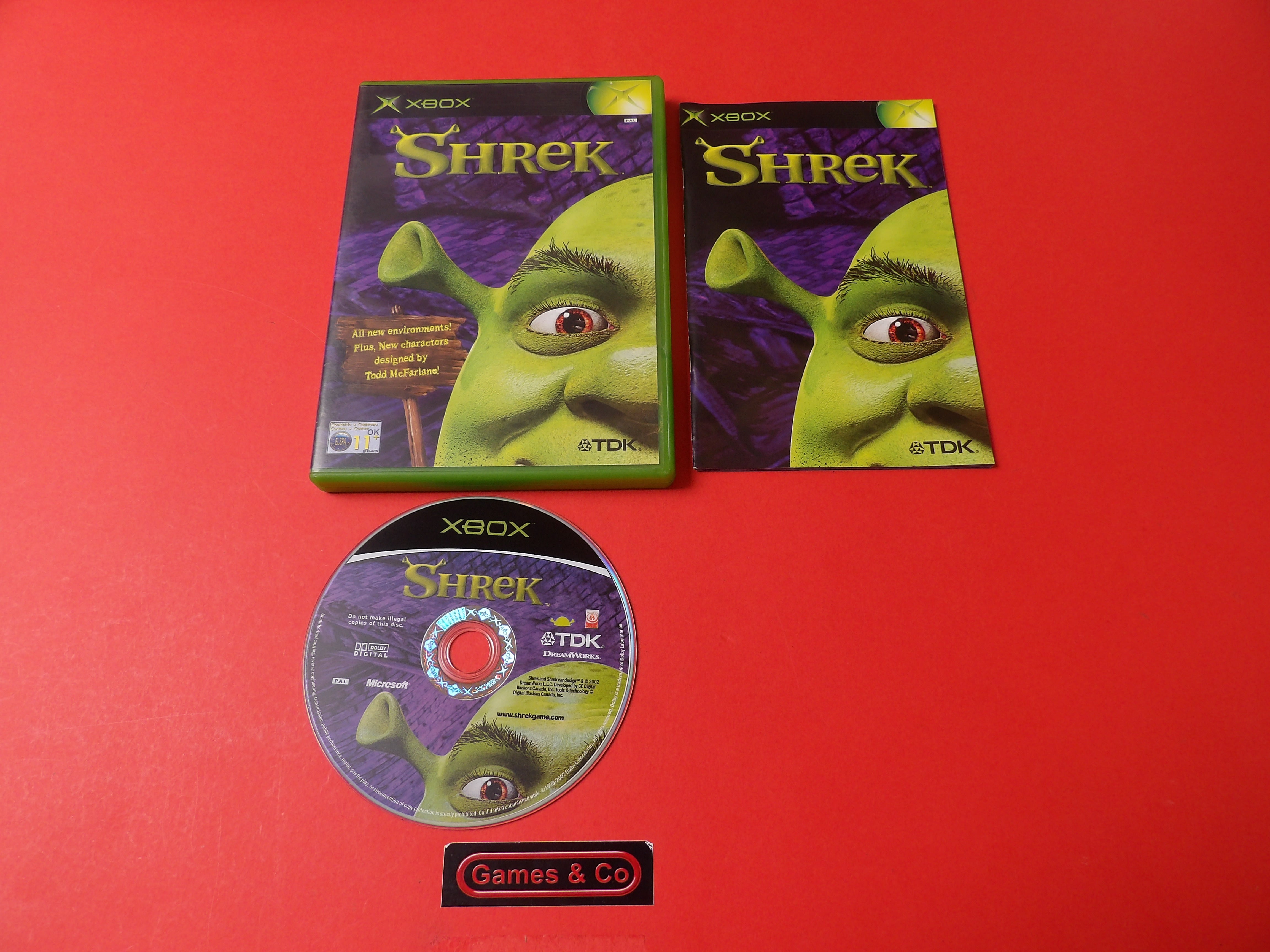 SHREK - XBOX CLASSIC