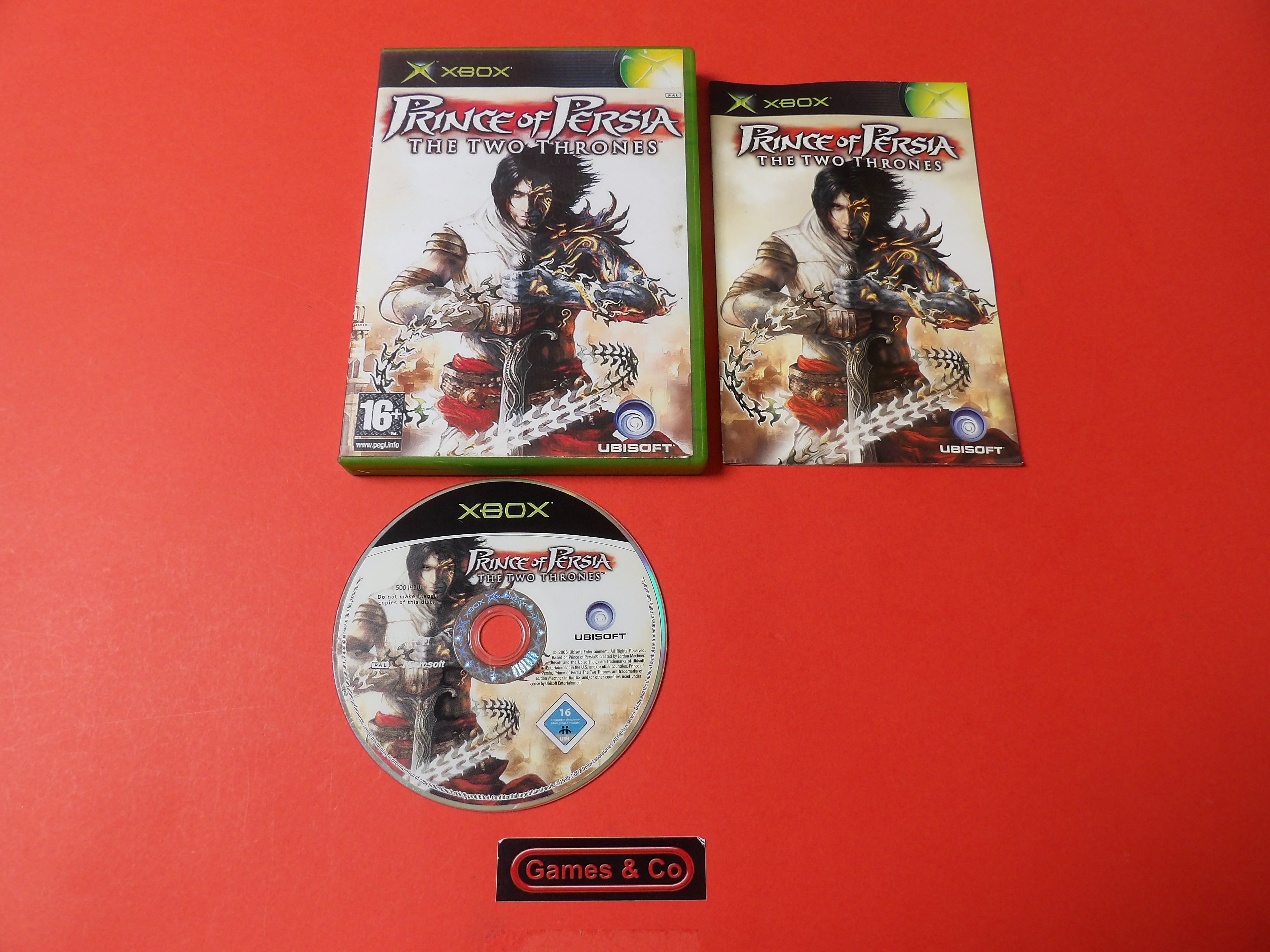 PRINCE OF PERSIA THE TWO THRONES - XBOX CLASSIC