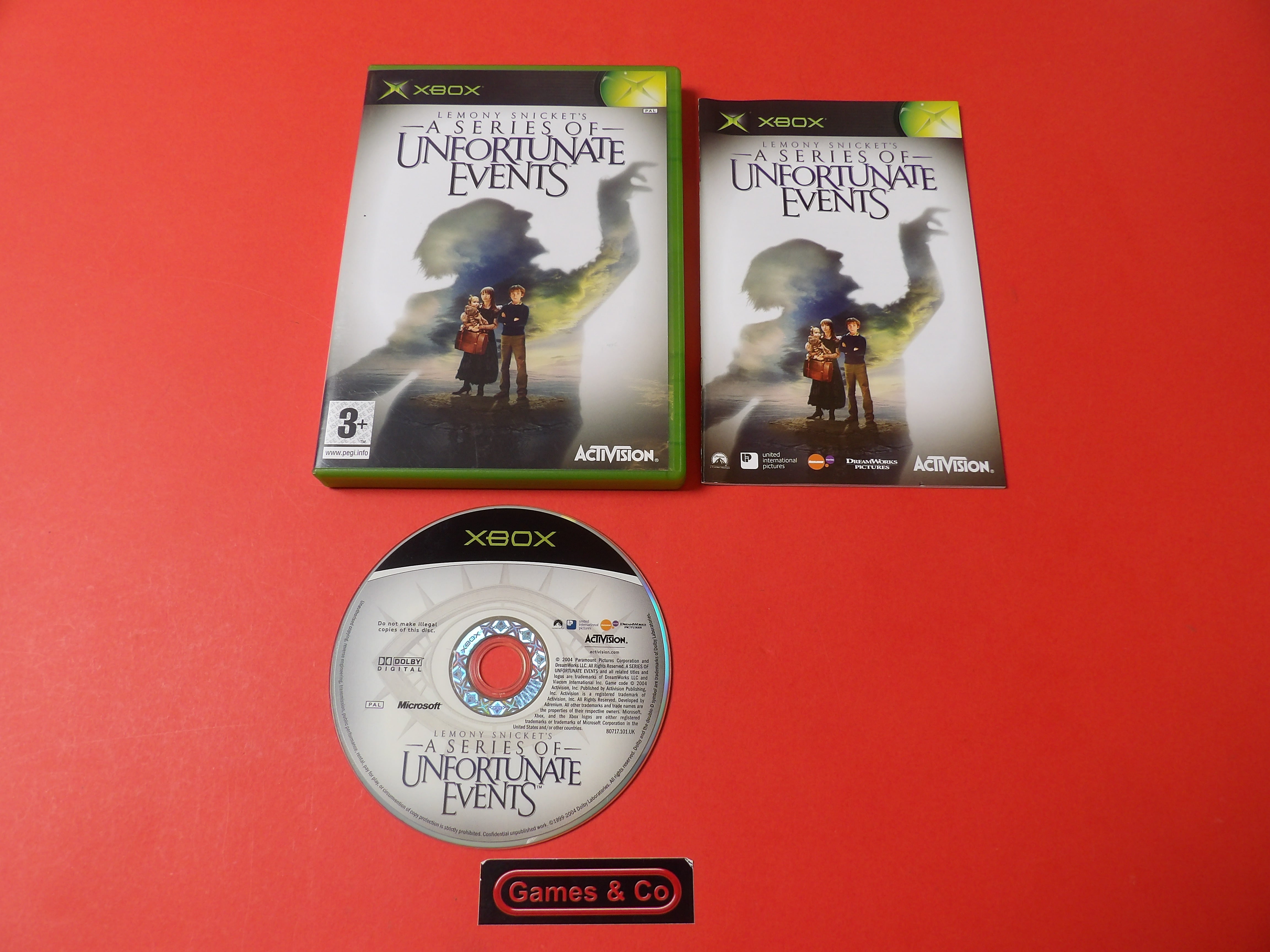A SERIES OF UNFORTUNATE EVENTS  - XBOX CLASSIC