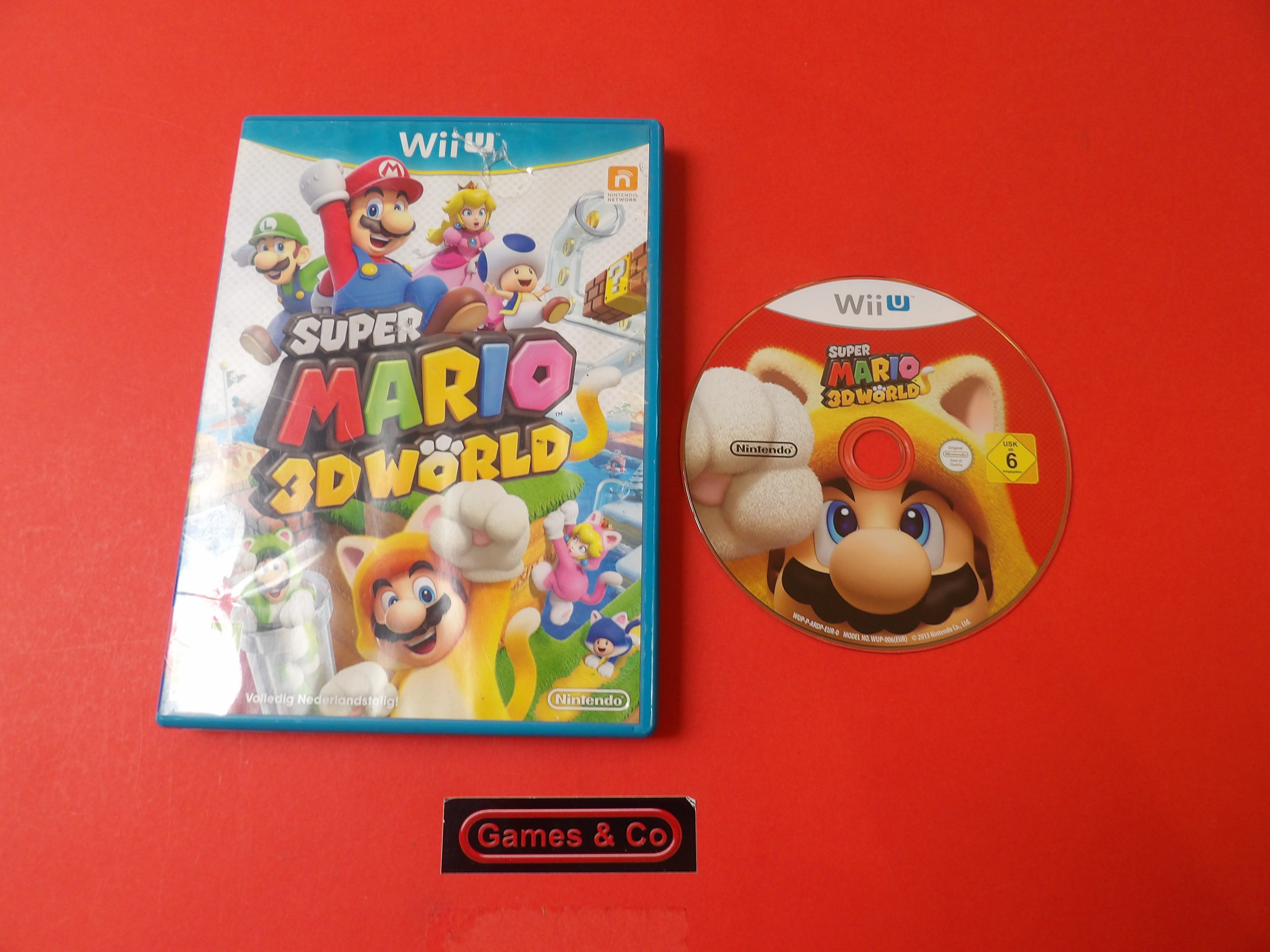 SUPER MARIO 3D WORLD - NINTENDO WIIU