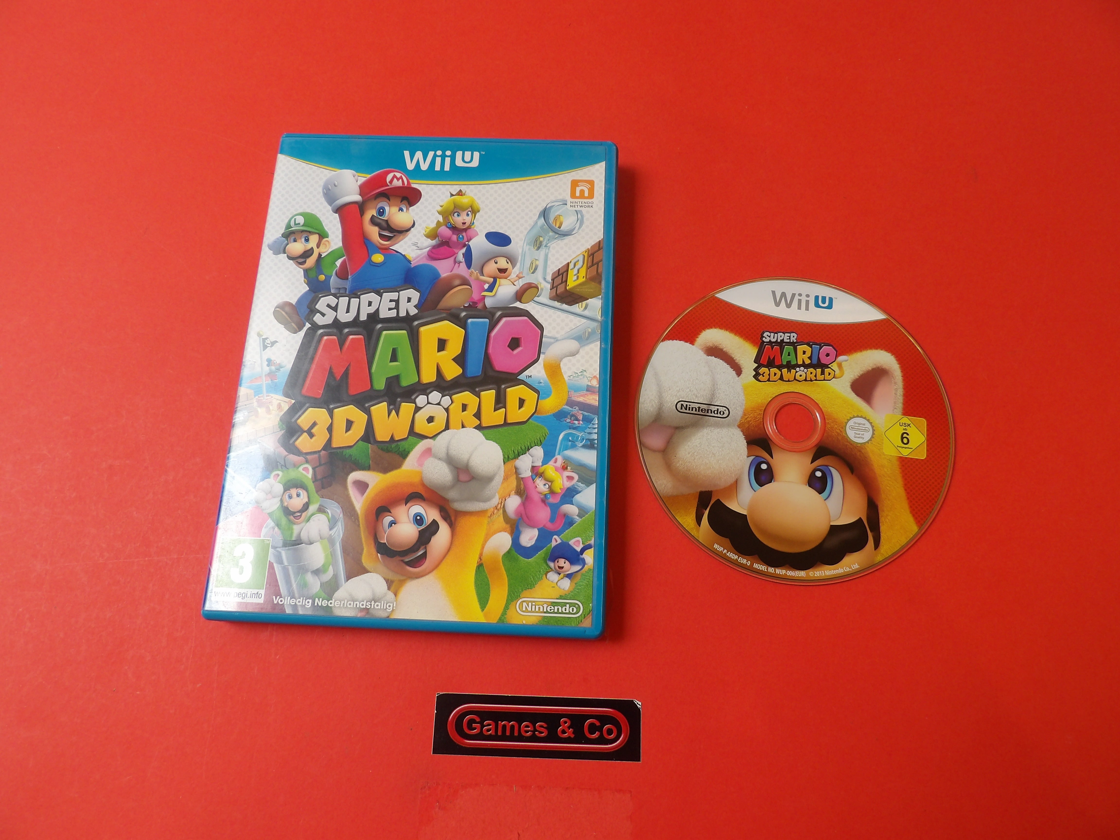 SUPER MARIO 3D WORLD - NINTENDO WIIU