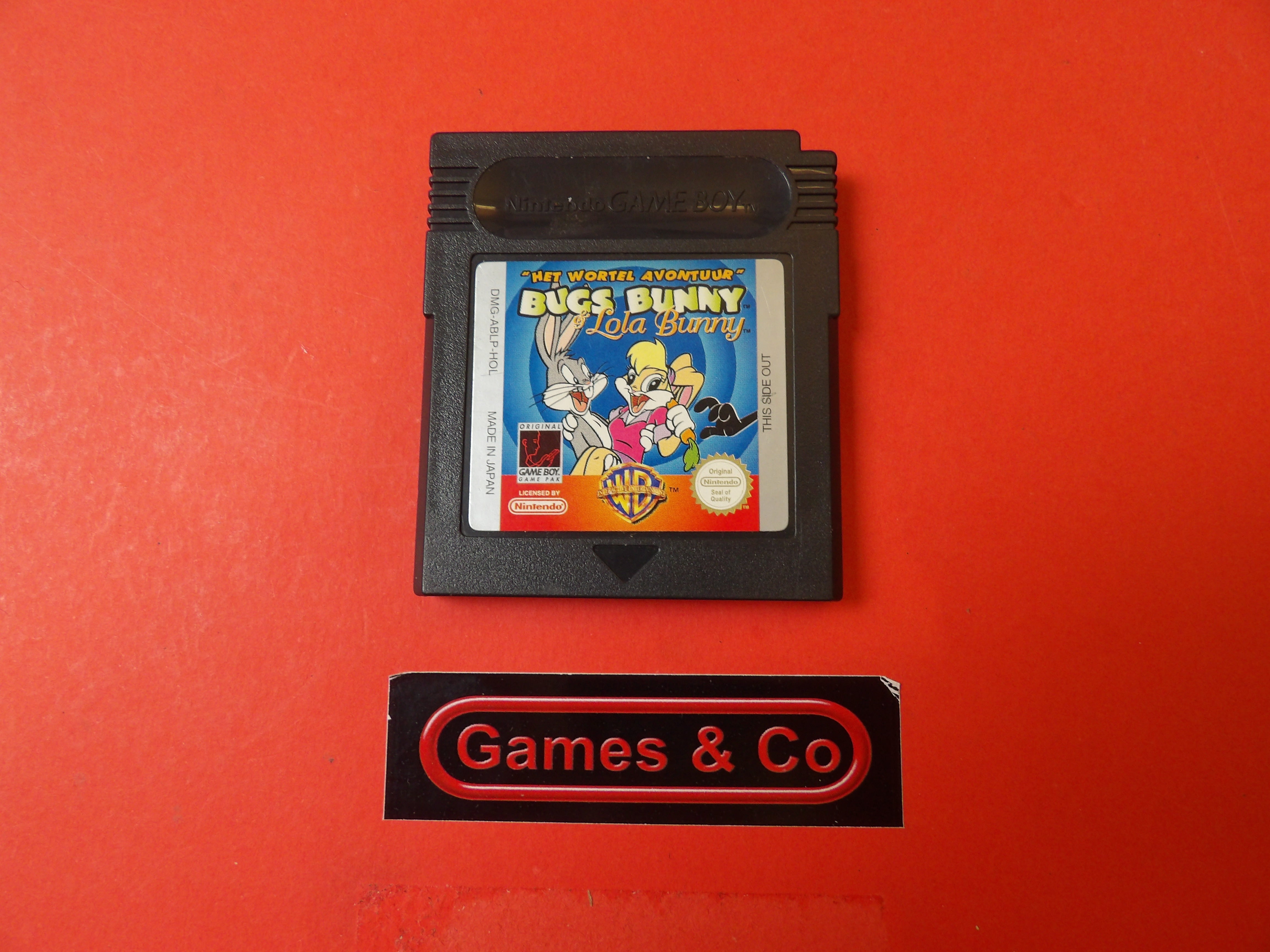 BUGS BUNNY & LOLA BUNNY HET WORTEL AVONTUUR - GAMEBOY