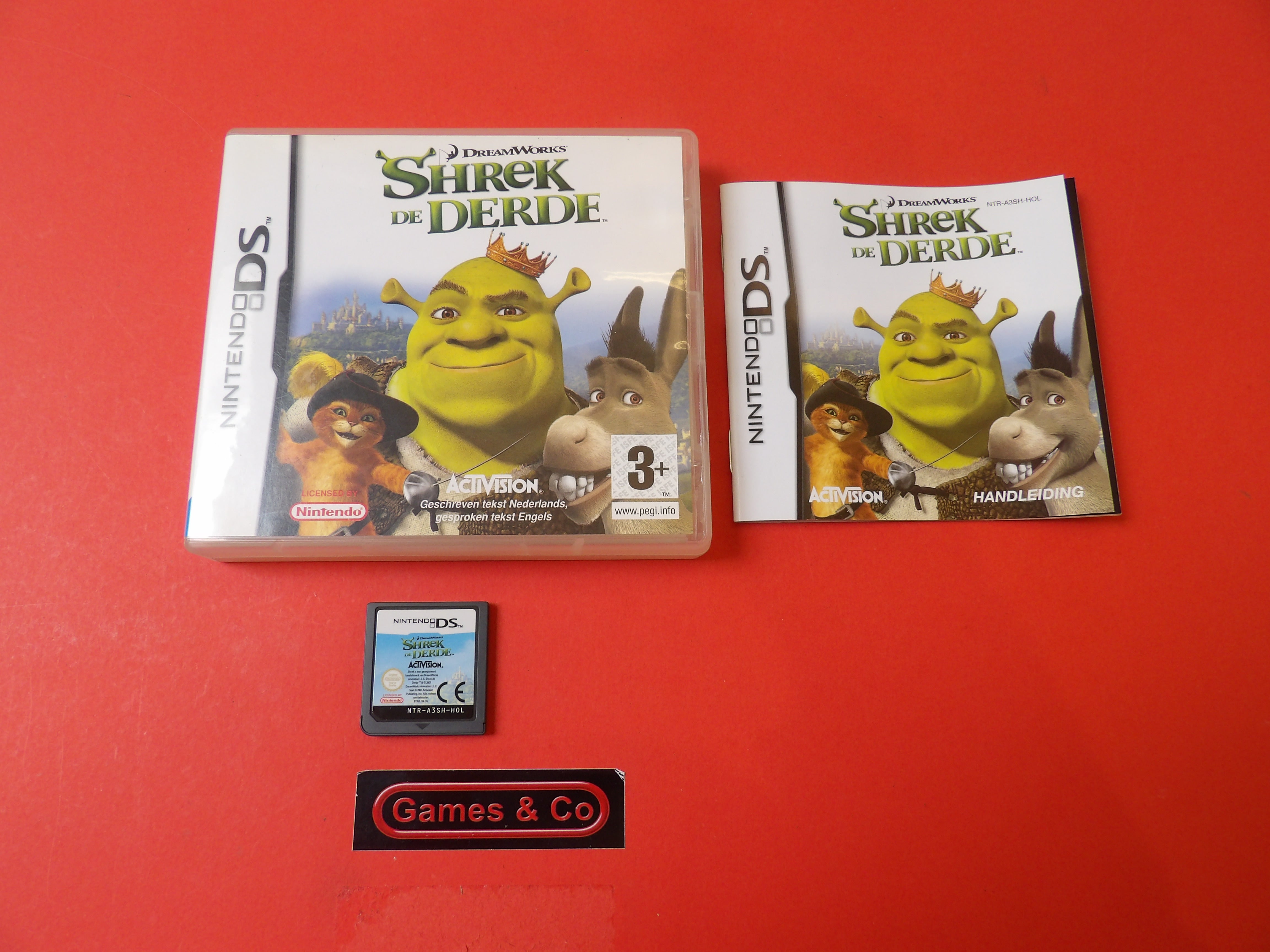 SHREK DE DERDE - NINTENDO DS
