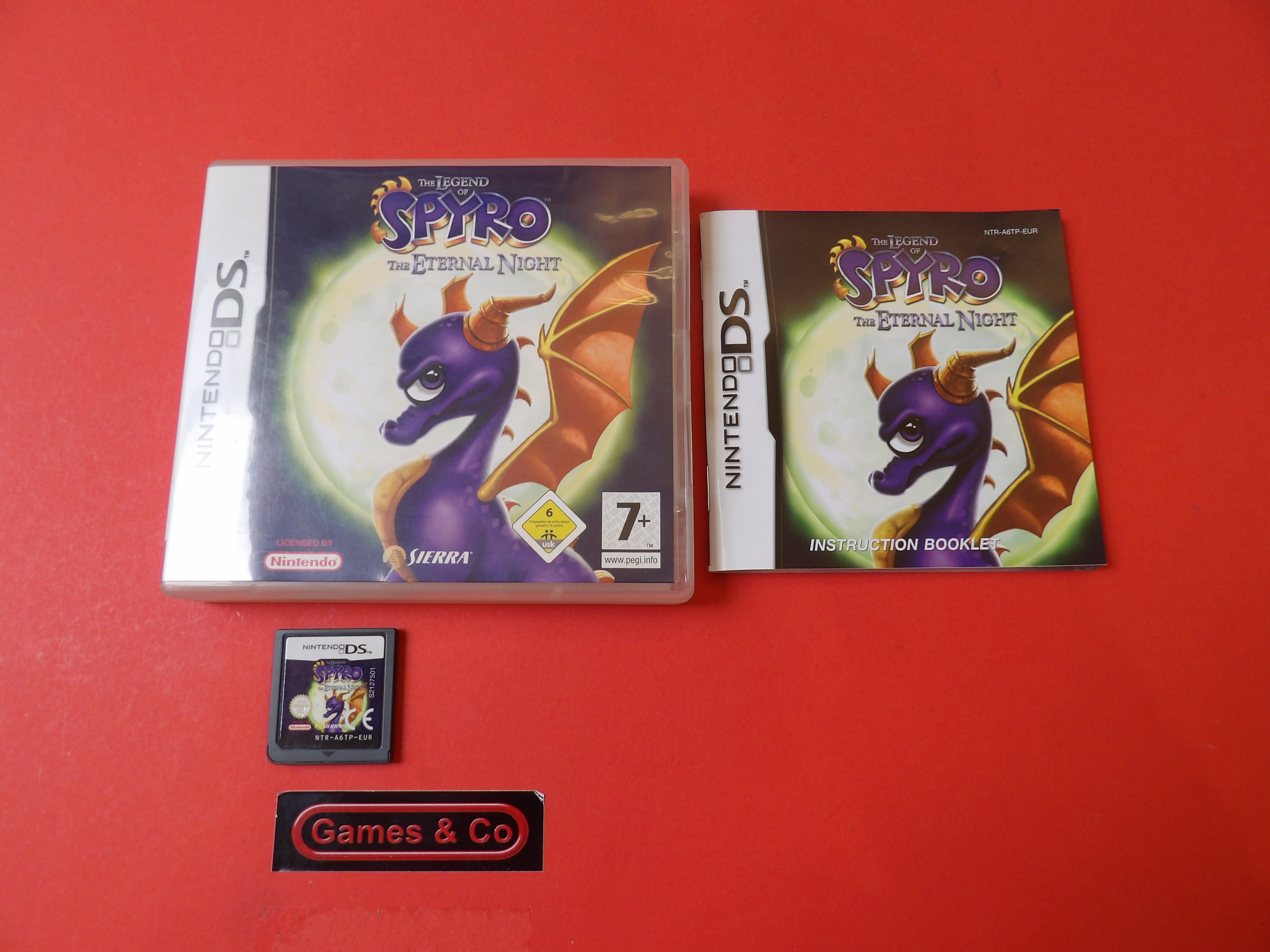 THE LEGEND SPYRO THE ETERNAL NIGHT - NINTENDO DS