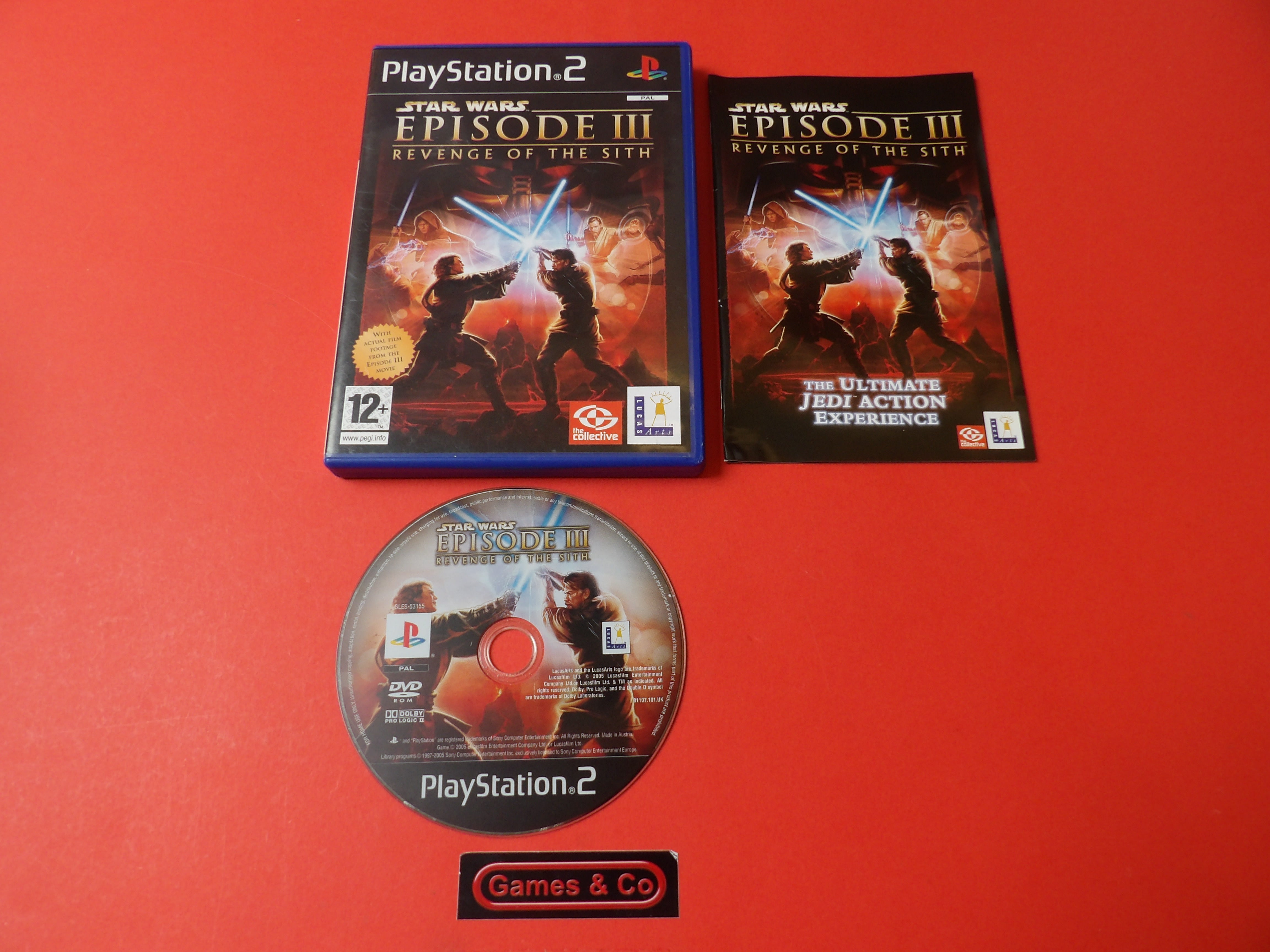 STAR WARS EPISODE III REVENGE OF THE SITH - PS2