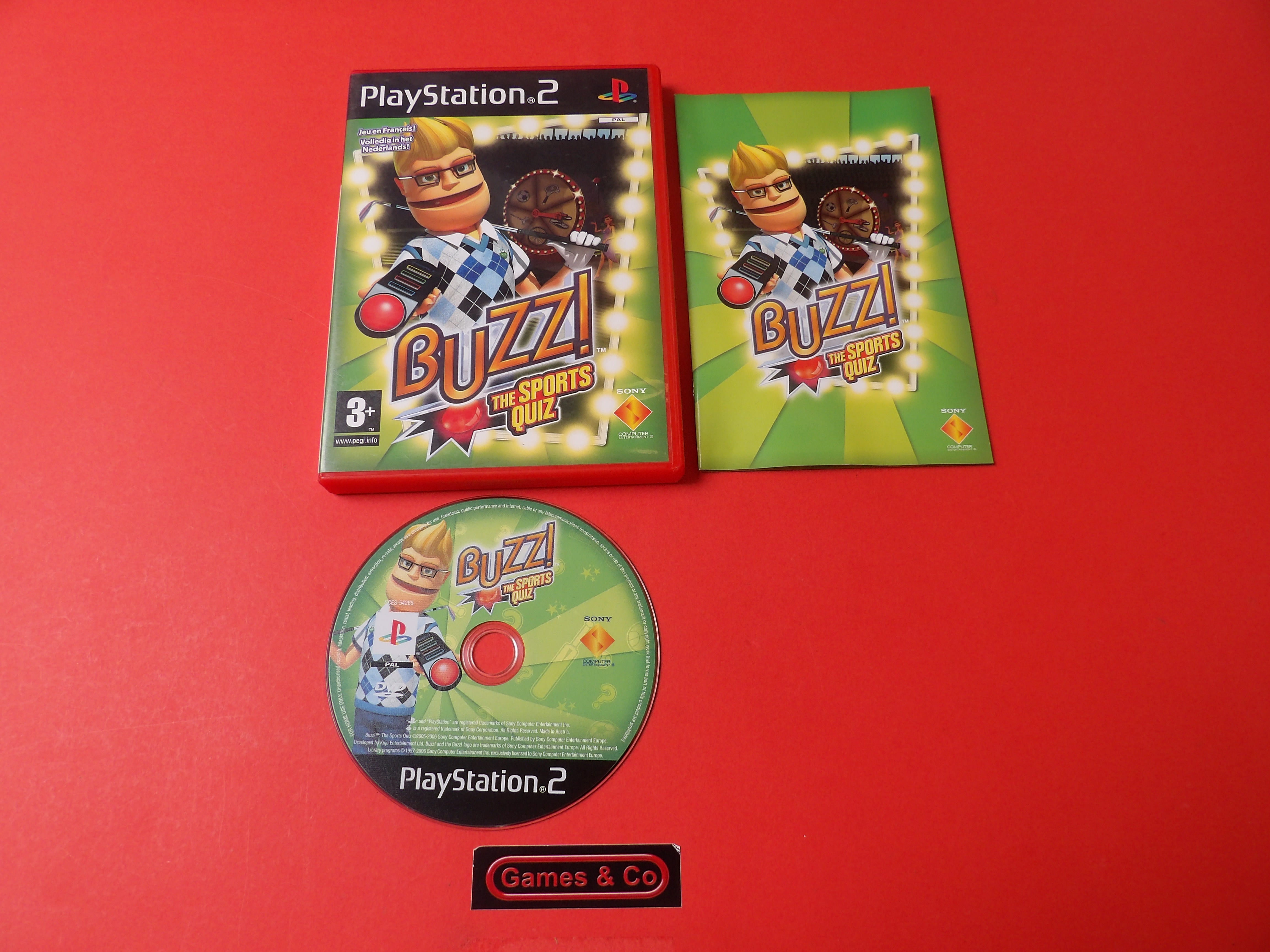 BUZZ! THE SPORTS QUIZ - PS2