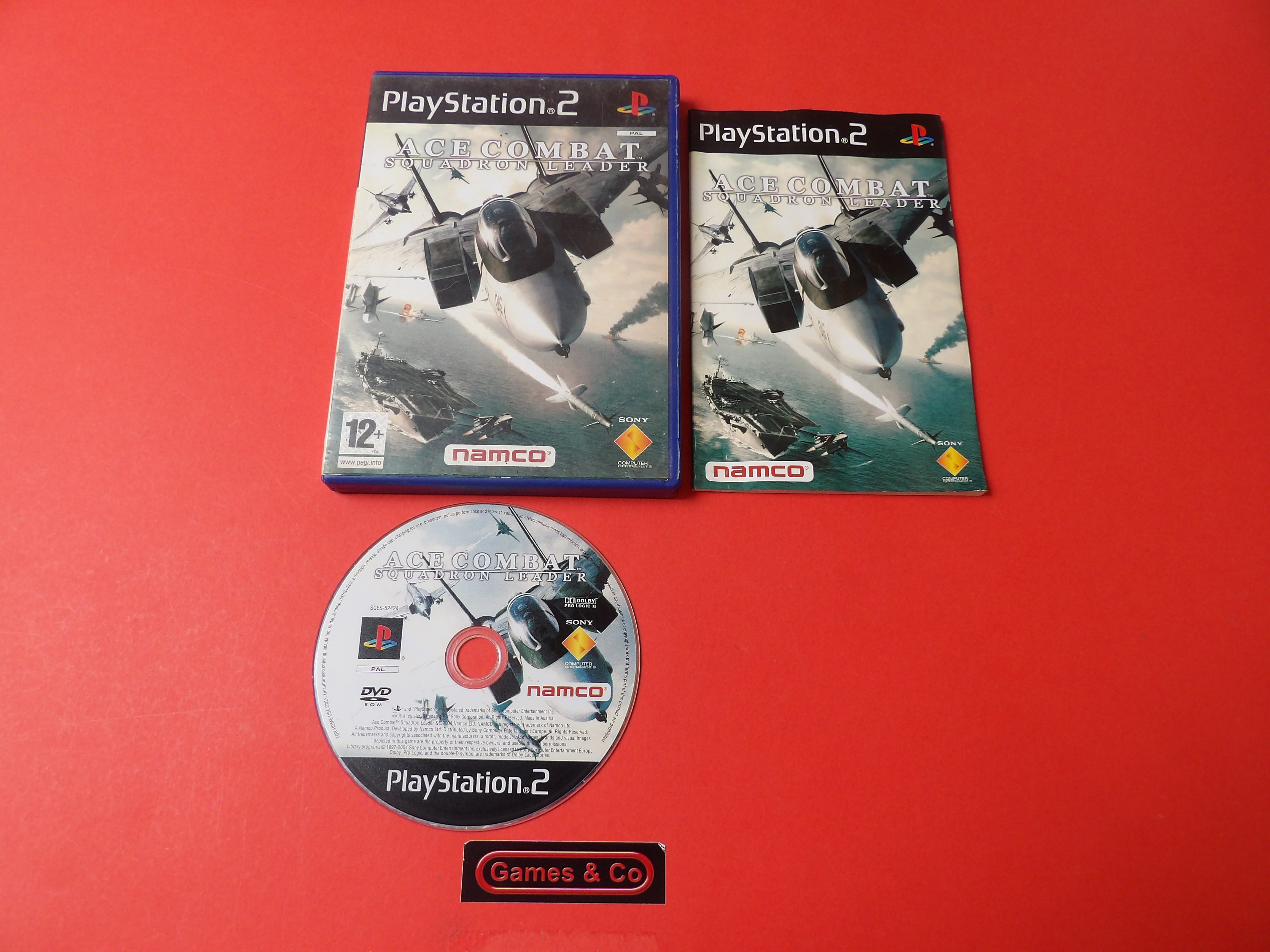 ACE COMBAT SQUADRON LEADER  - PS2