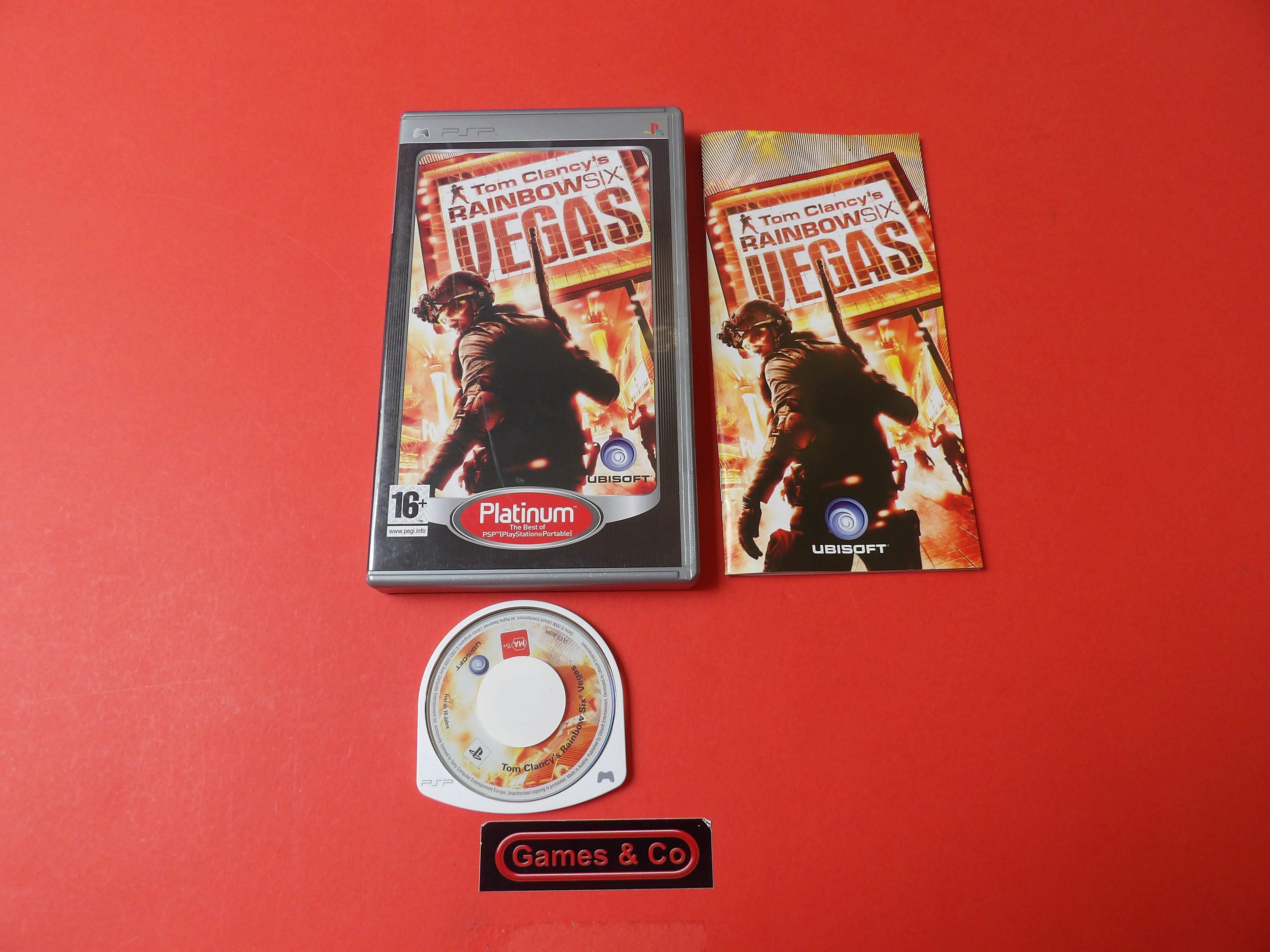 TOM CLANCY'S RAINBOW SIX VEGAS - PSP