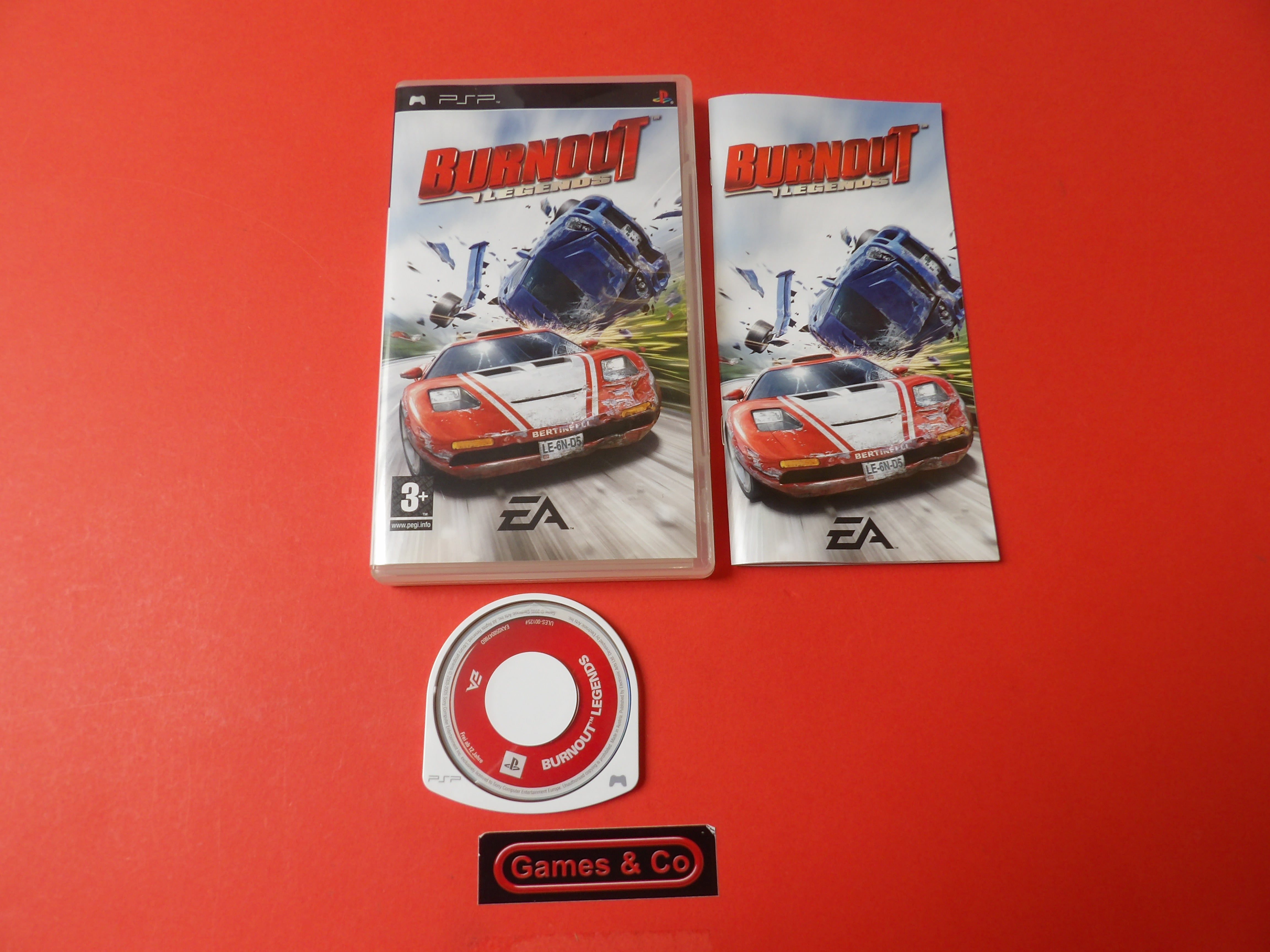 BURNOUT LEGENDS - PSP