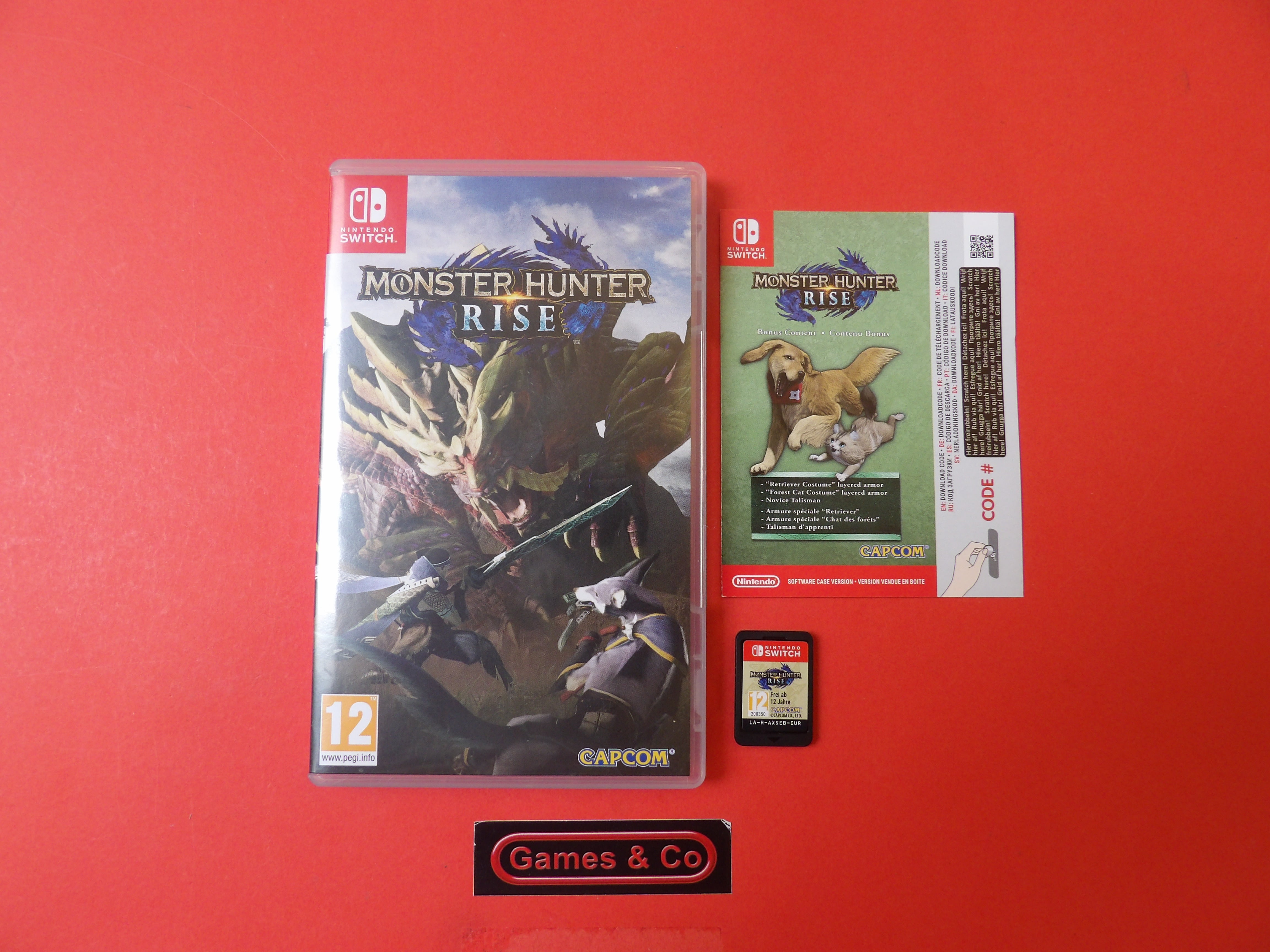 MONSTER HUNTER RISE - NINTENDO SWITCH