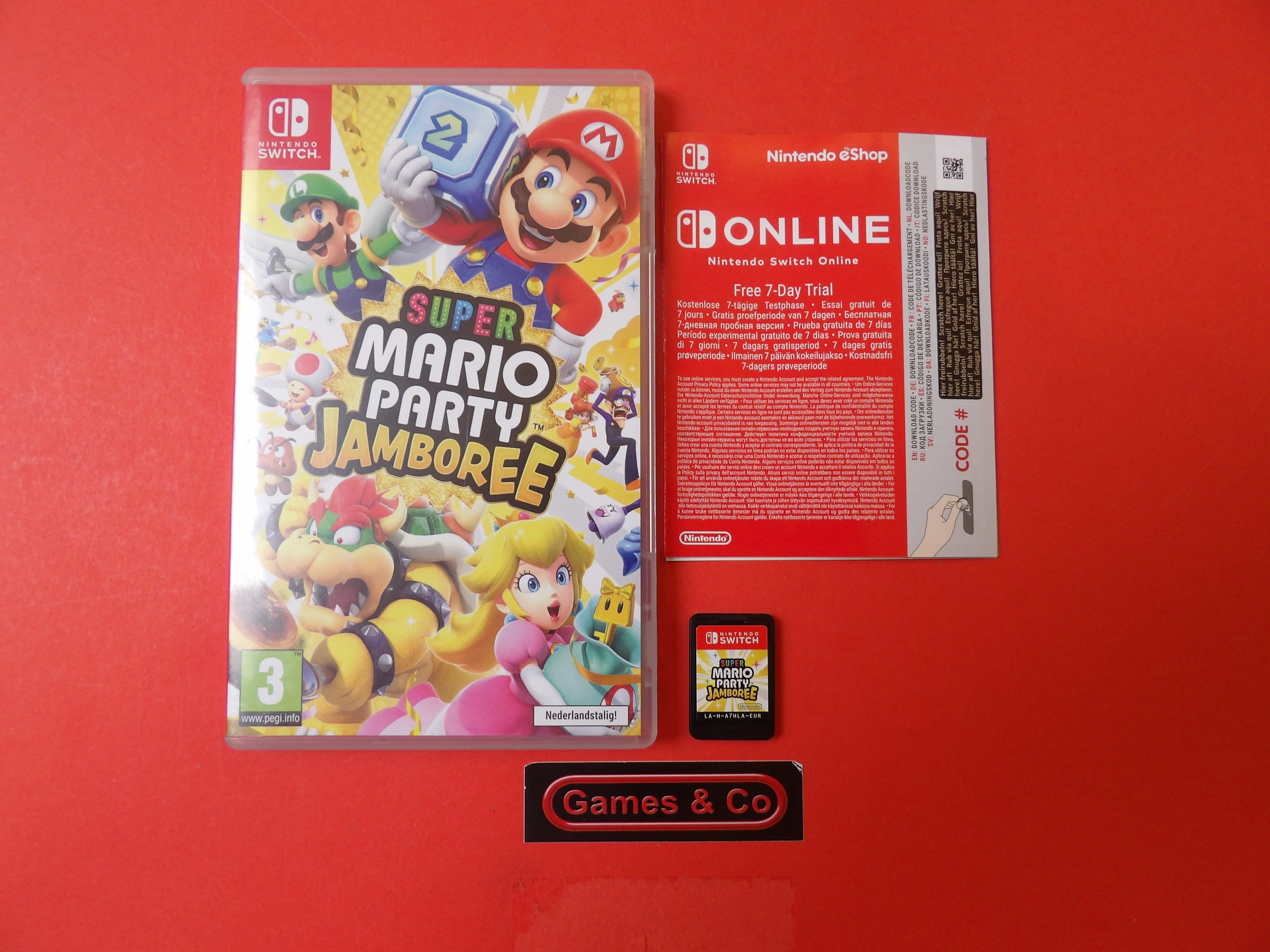 SUPER MARIO PARTY JAMBOREE - NINTENDO SWITCH