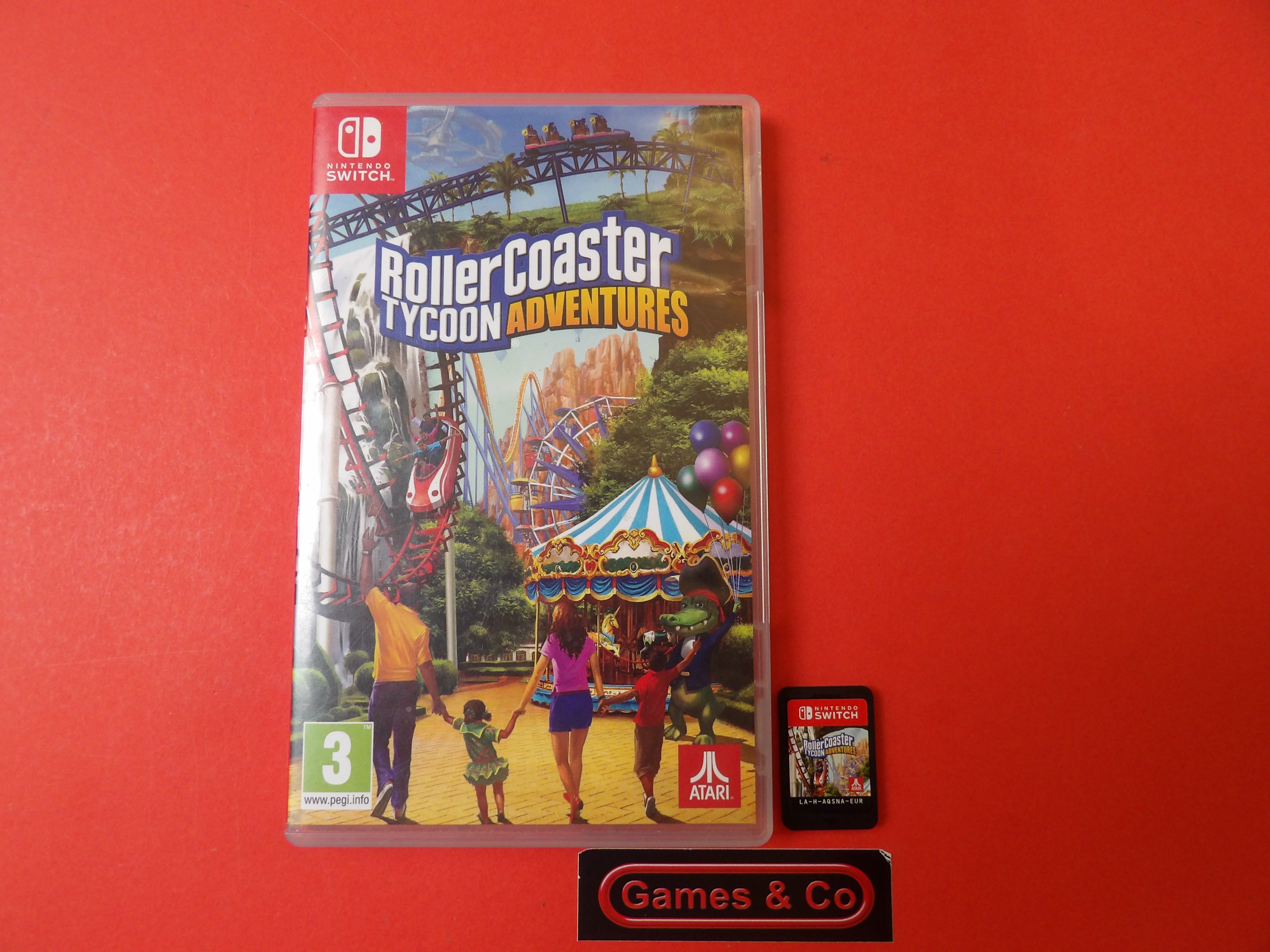 ROLLERCOASTER TYCOON ADVENTURES - NINTENDO SWITCH