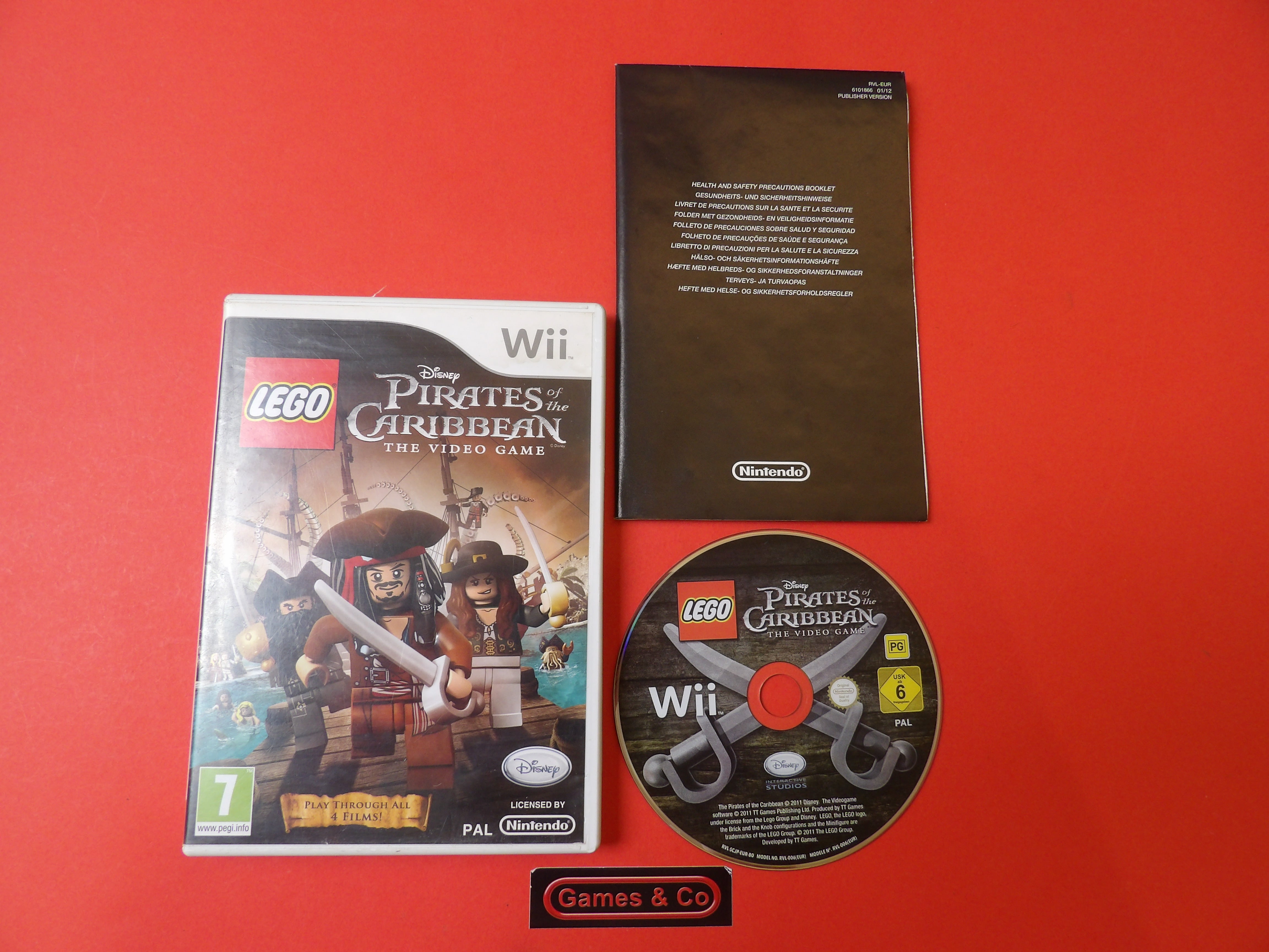LEGO PIRATES OF THE CARIBBEAN - WII