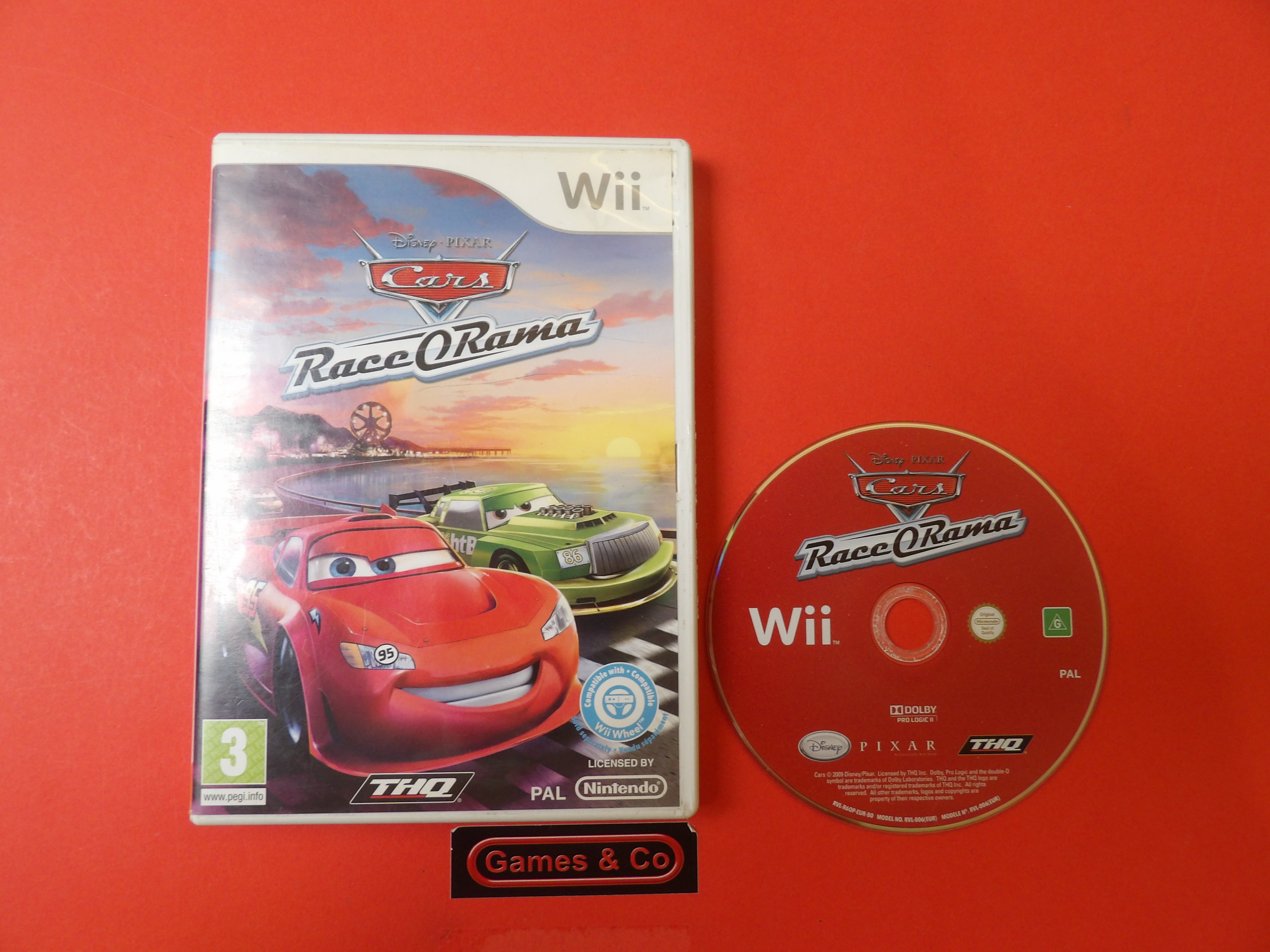 DISNEY PIXAR CARS RACE O RAMA - WII