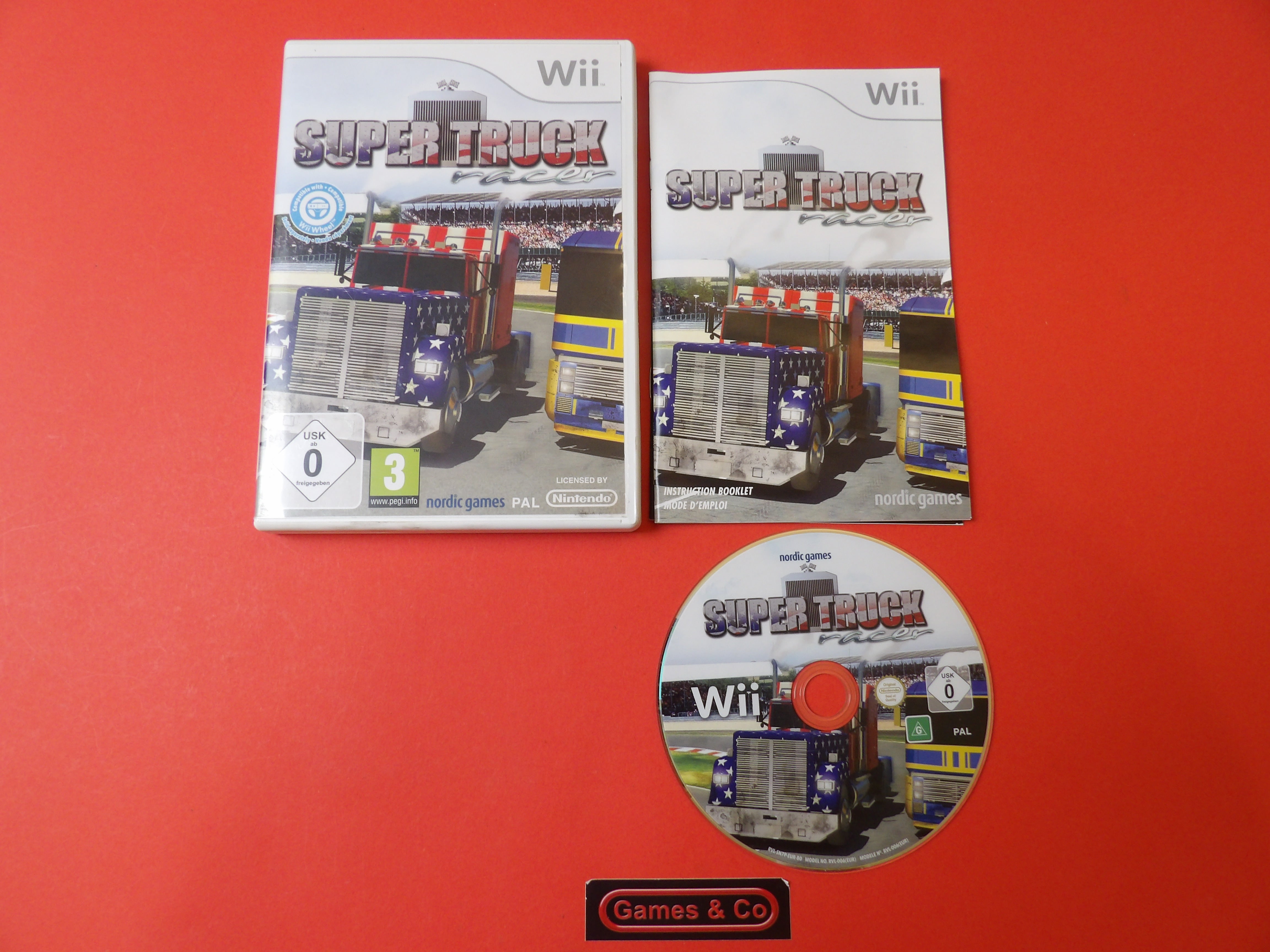 SUPER TRUCK RACER - WII