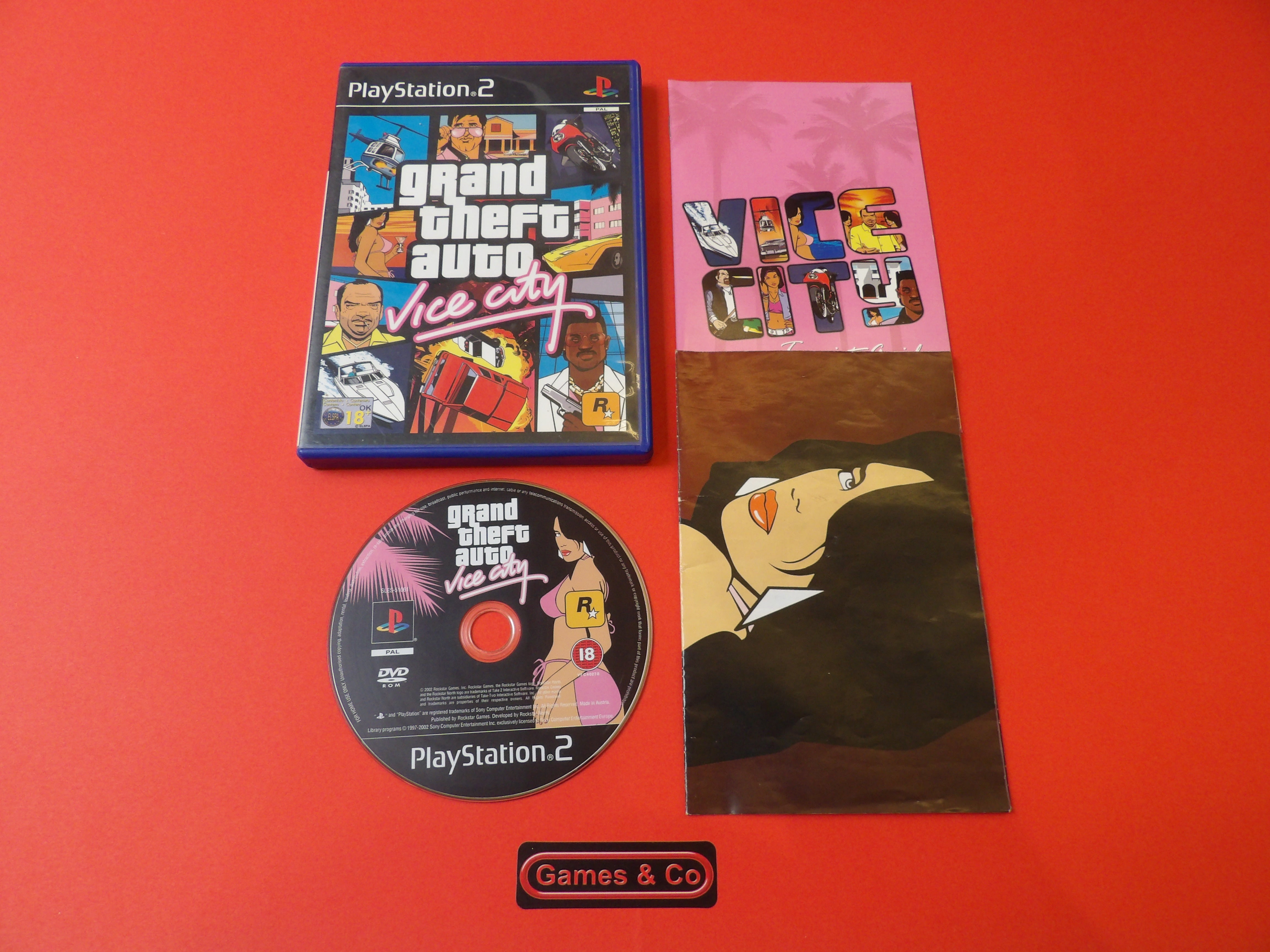 GRAND THEFT AUTO VICE CITY - PLAYSTATION 2