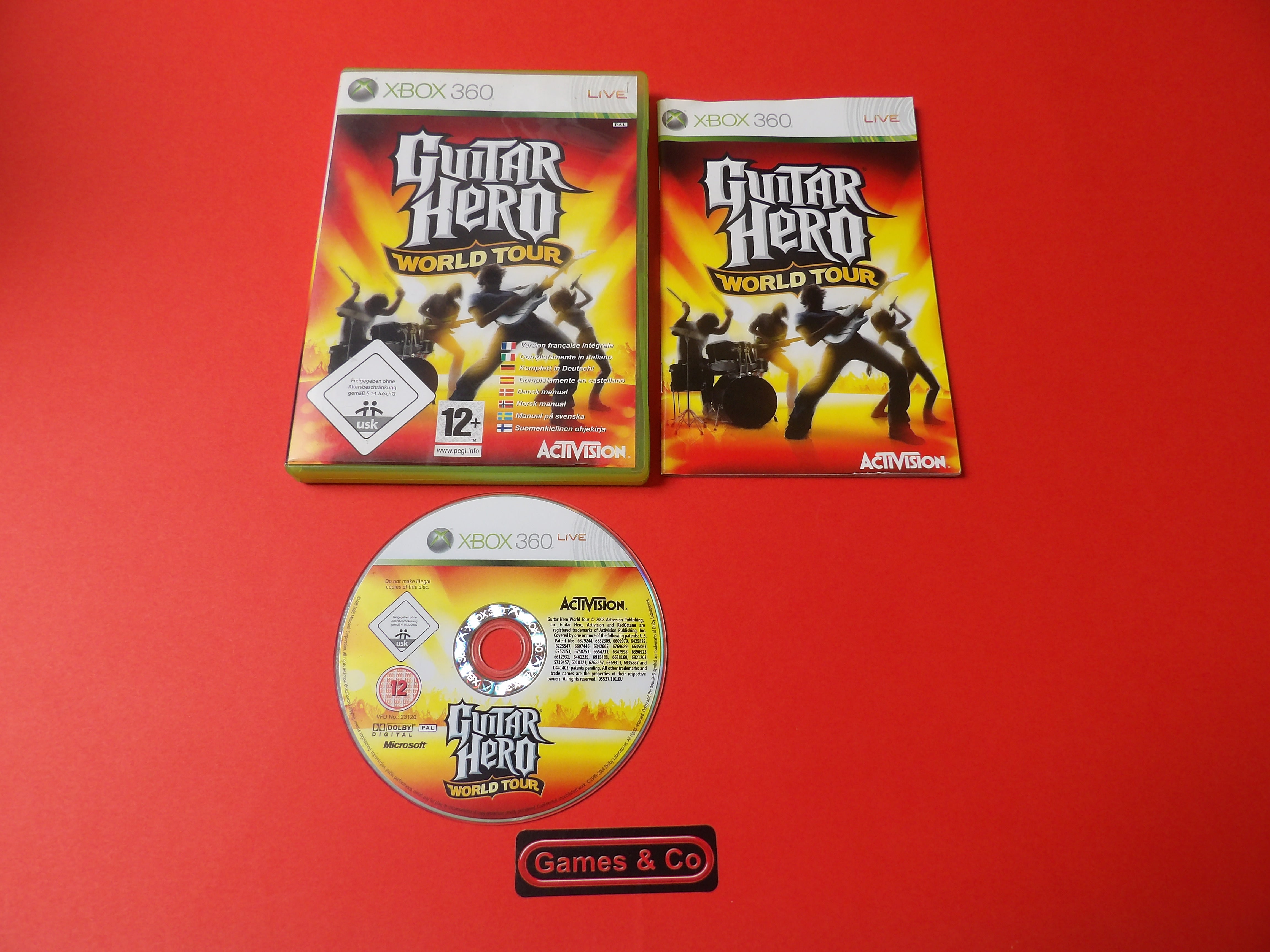 GUITAR HERO WORLD TOUR - XBOX360