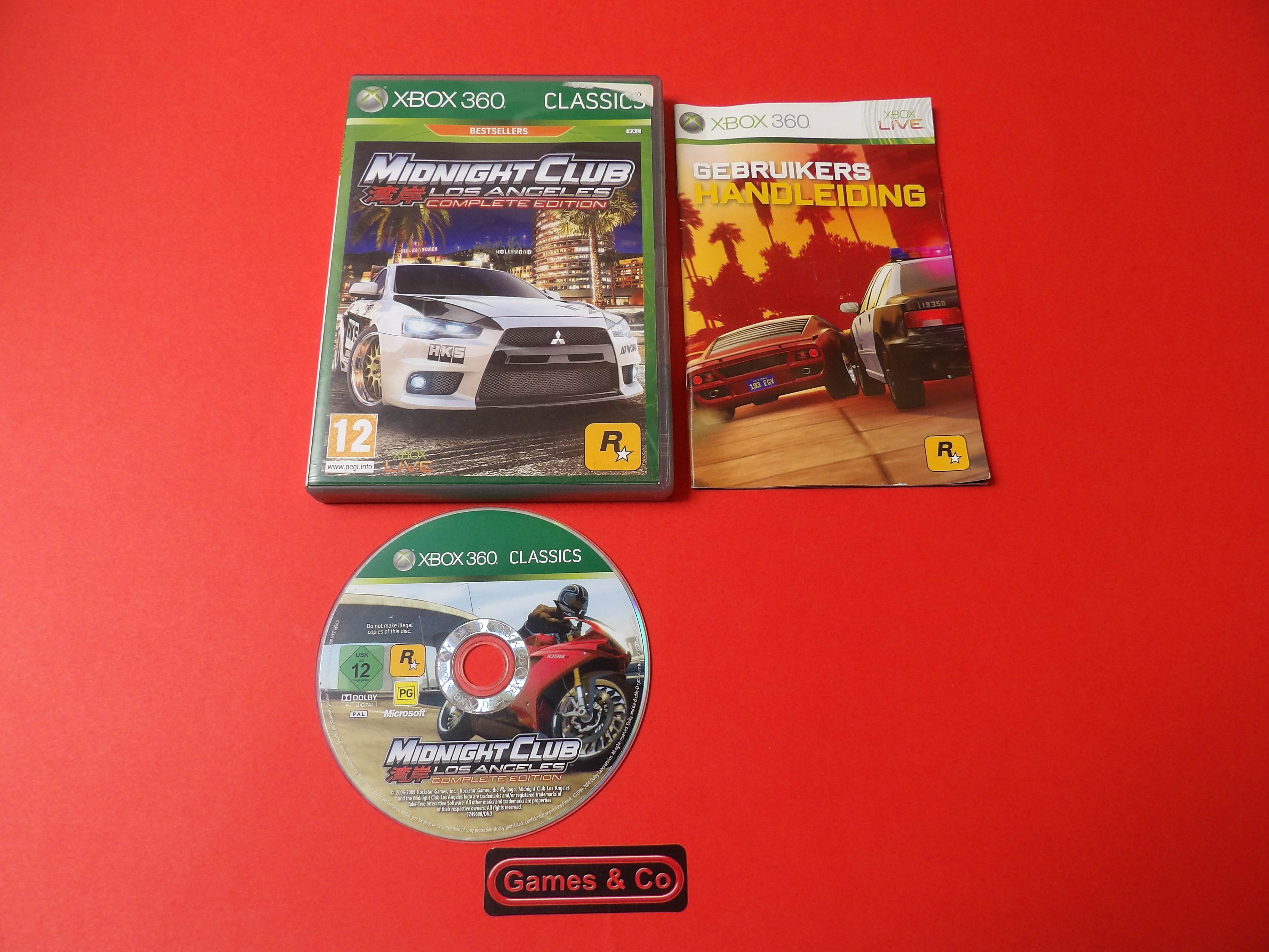 MIDNIGHT CLUB LOS ANGELES COMPLETE EDITION - XBOX360