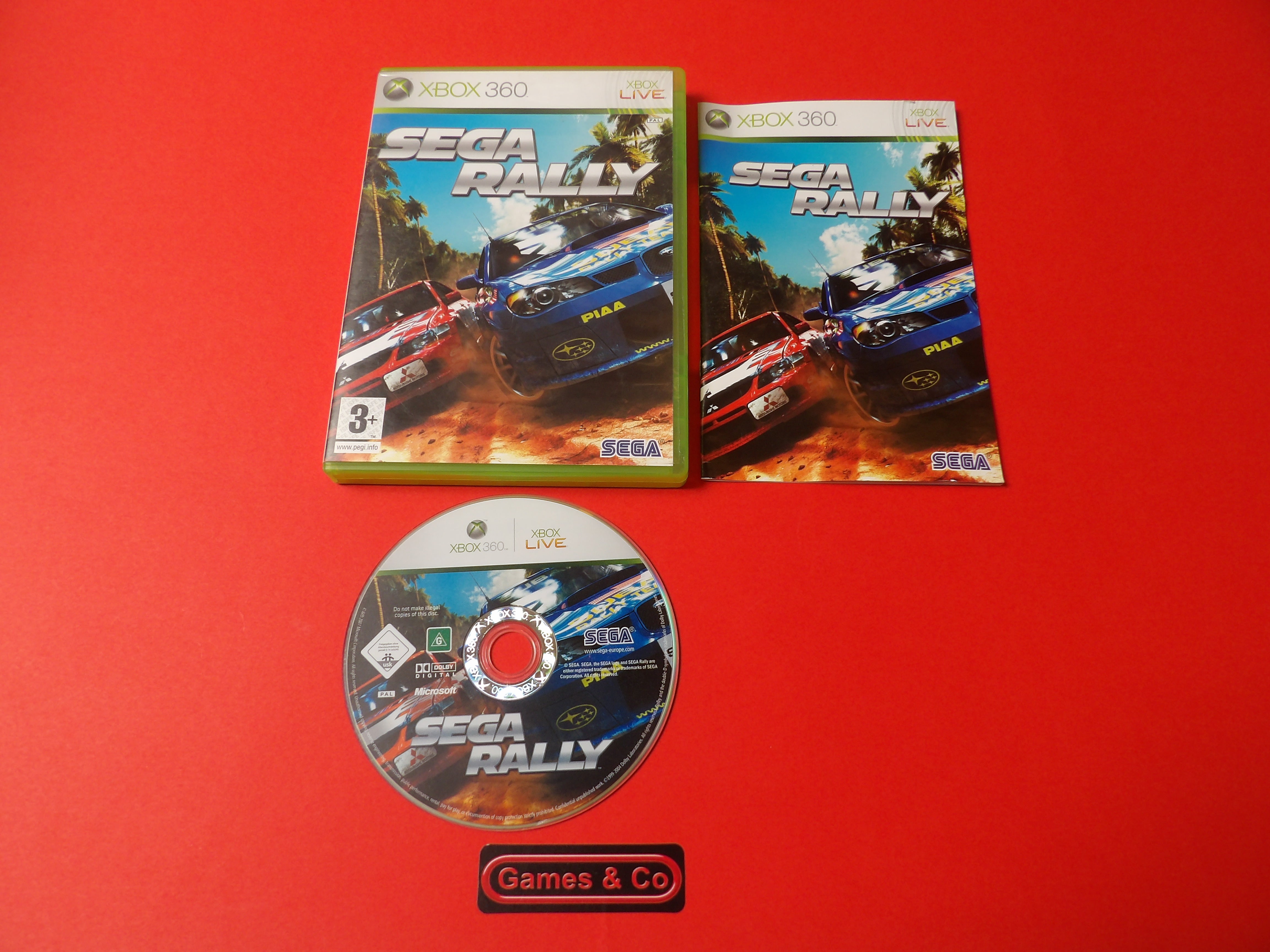 SEGA RALLY - XBOX360