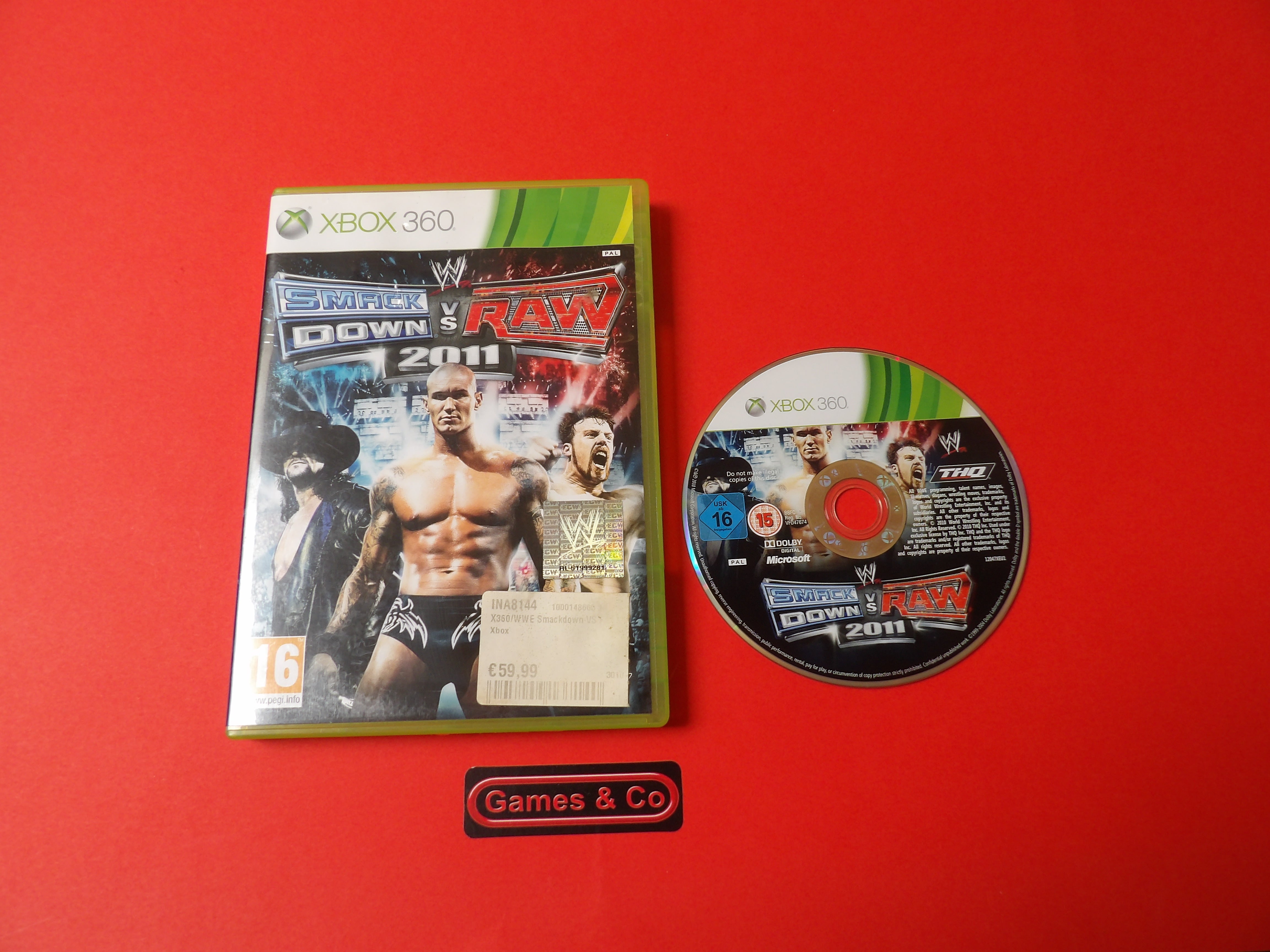 SMACKDOWN S RAW 2011 - XBOX360