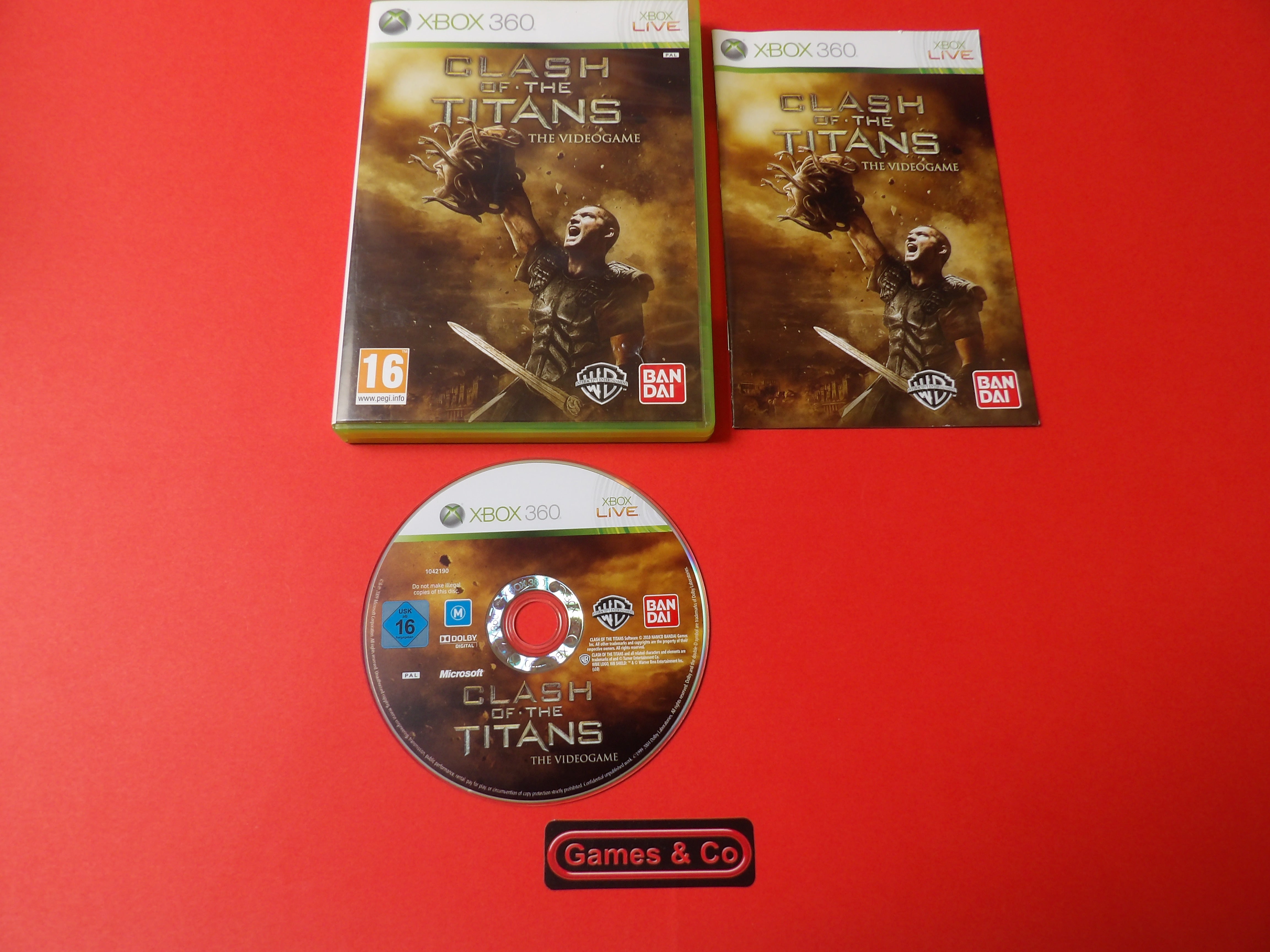 CLASH OF THE TITANS - XBOX360
