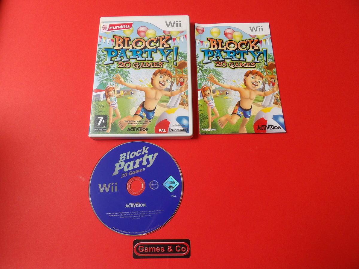 BLOCK PARTY 20 GAMES - WII