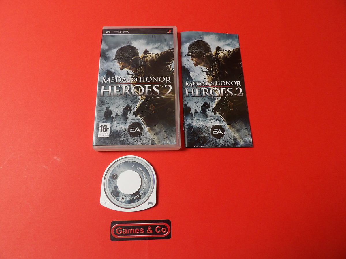 MEDAL OF HONOR HEROES 2 - PSP