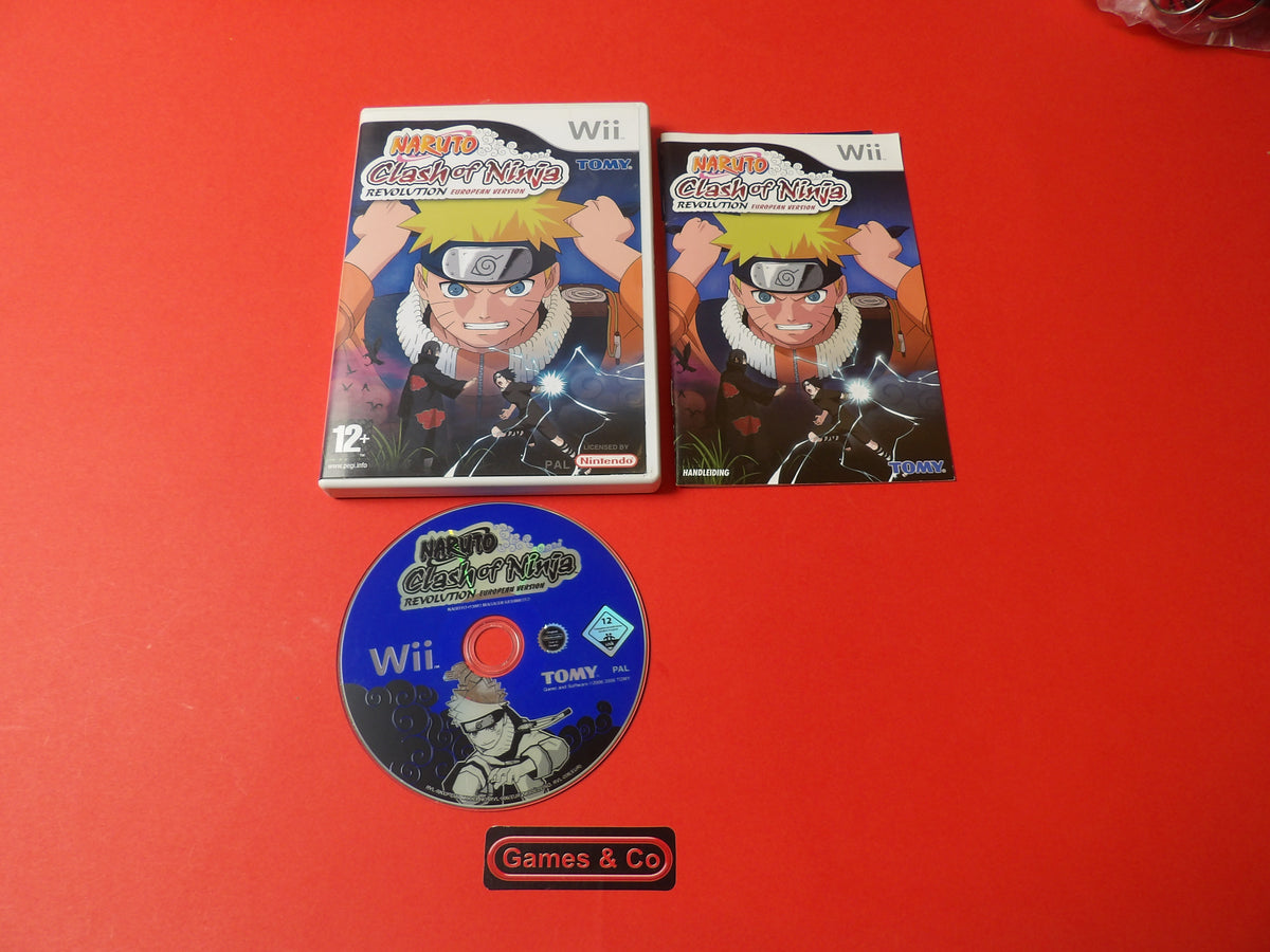 NARUTO CLASH OF NINJA REVOLUTION  - NINTENDO WII