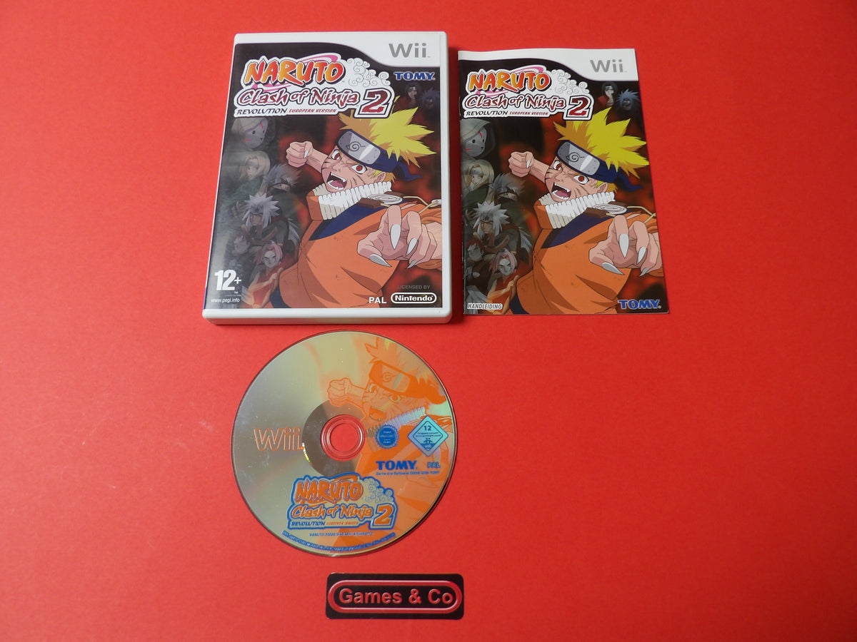 NARUTO CLASH OF NINJA REVOLUTION 2 - NINTENDO WII