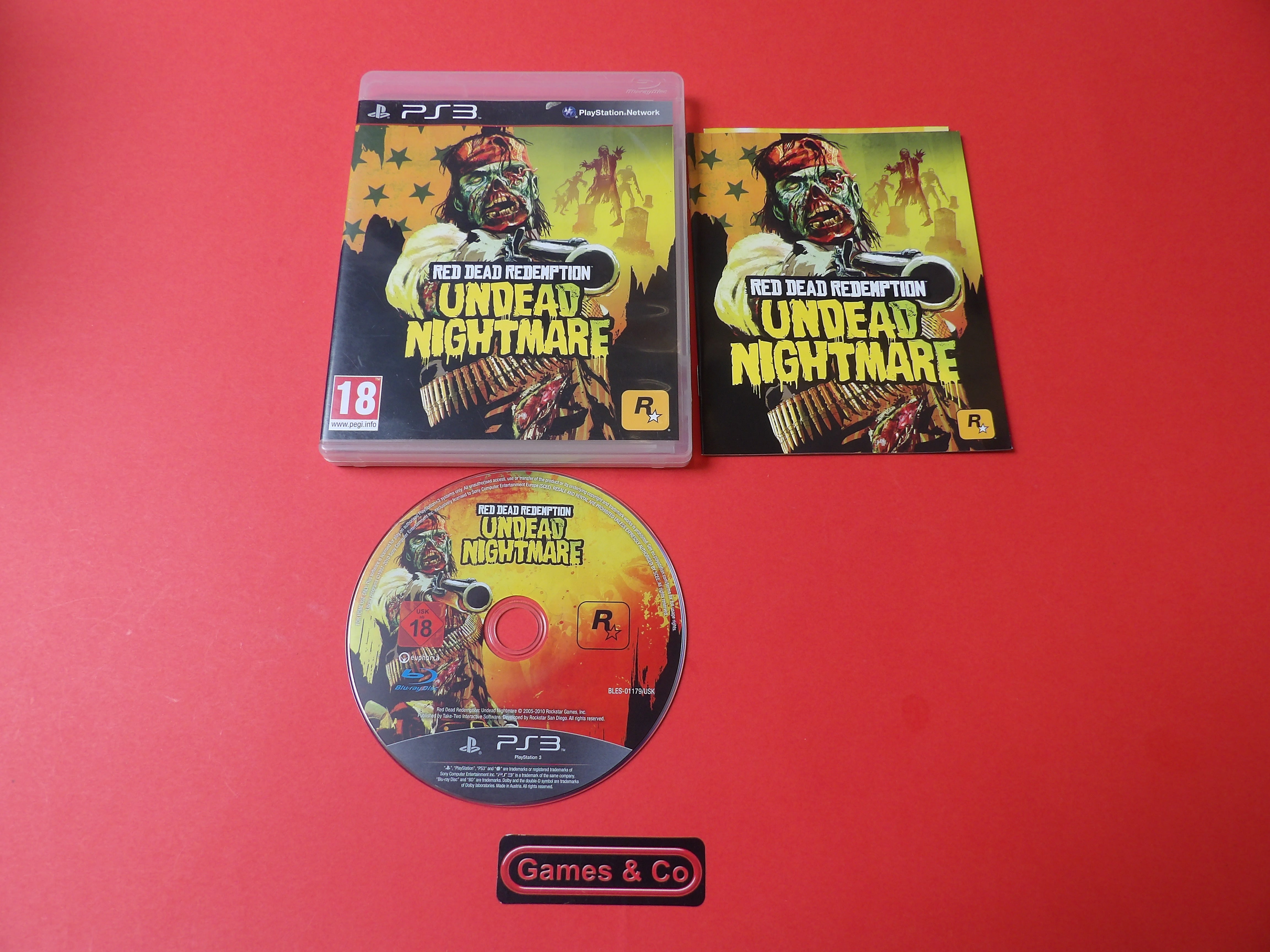 RED DEAD REDEMPTION UNDEAD NIGHTMARE - PS3