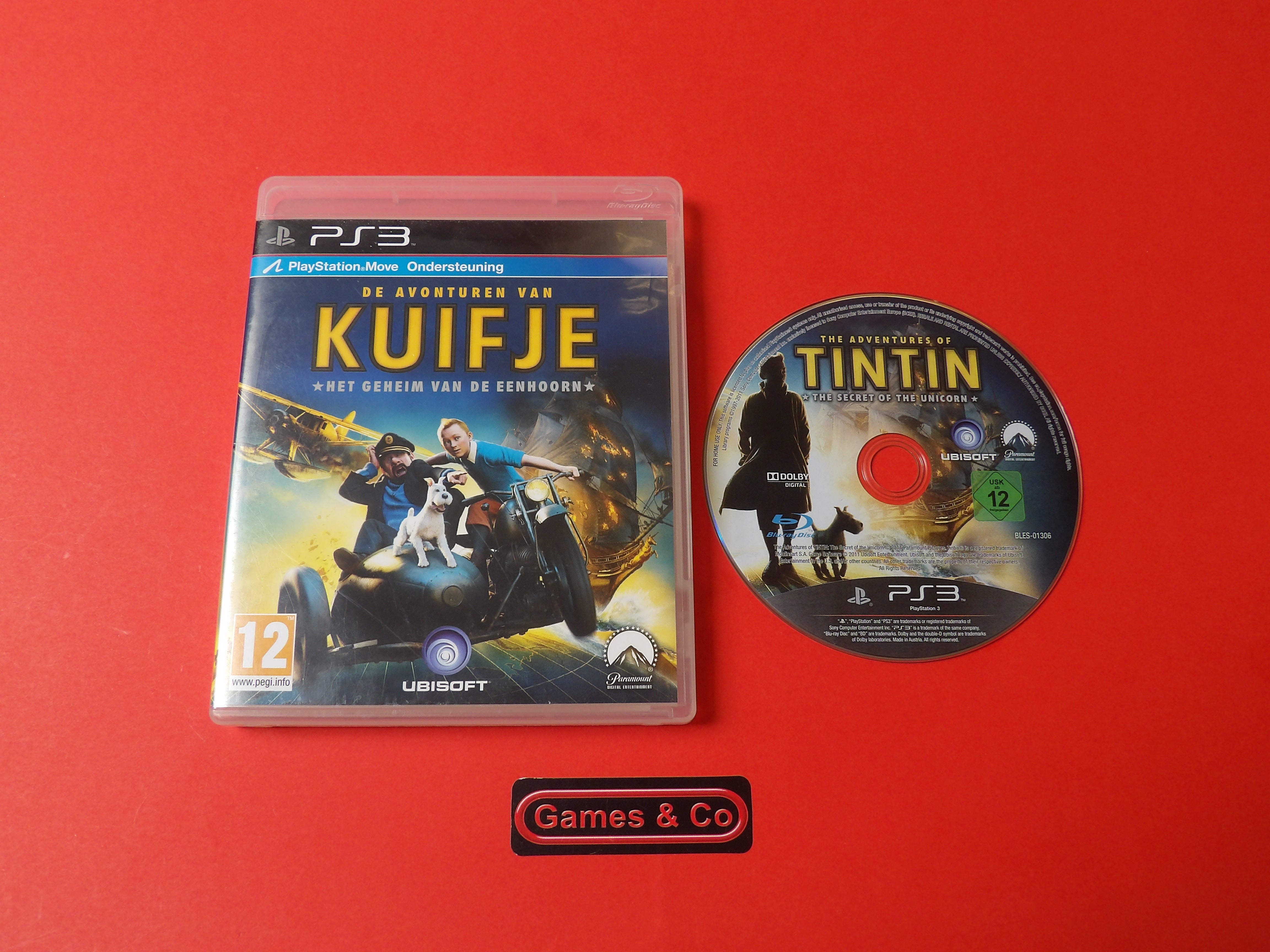 DE AVONTUREN VAN KUIFJE HET GEHEIM VAN DE EENHOORN - PS3