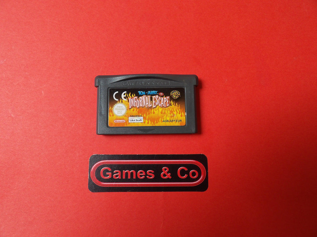 TOM & JERRY INFURNAL ESCAPE - GAME BOY ADVANCE