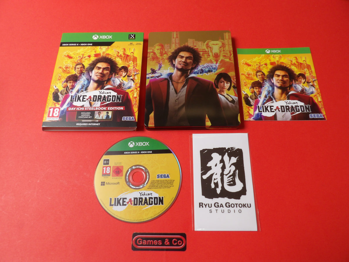 YAKUZA LIKE A DRAGON STEELBOOK EDITION- XBOX ONE
