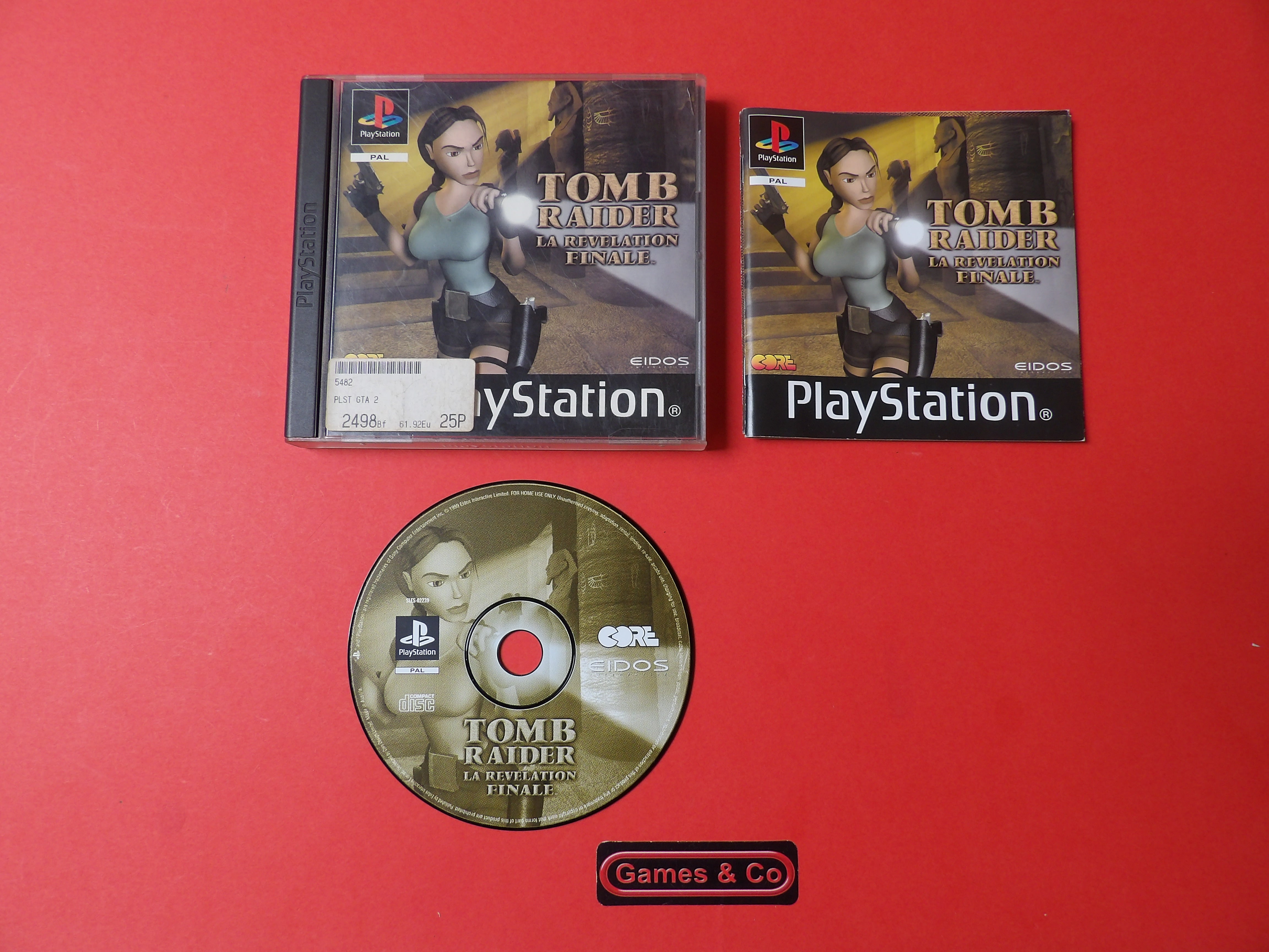 TOMB RAIDER: LA REVELATION FINALE - PS1