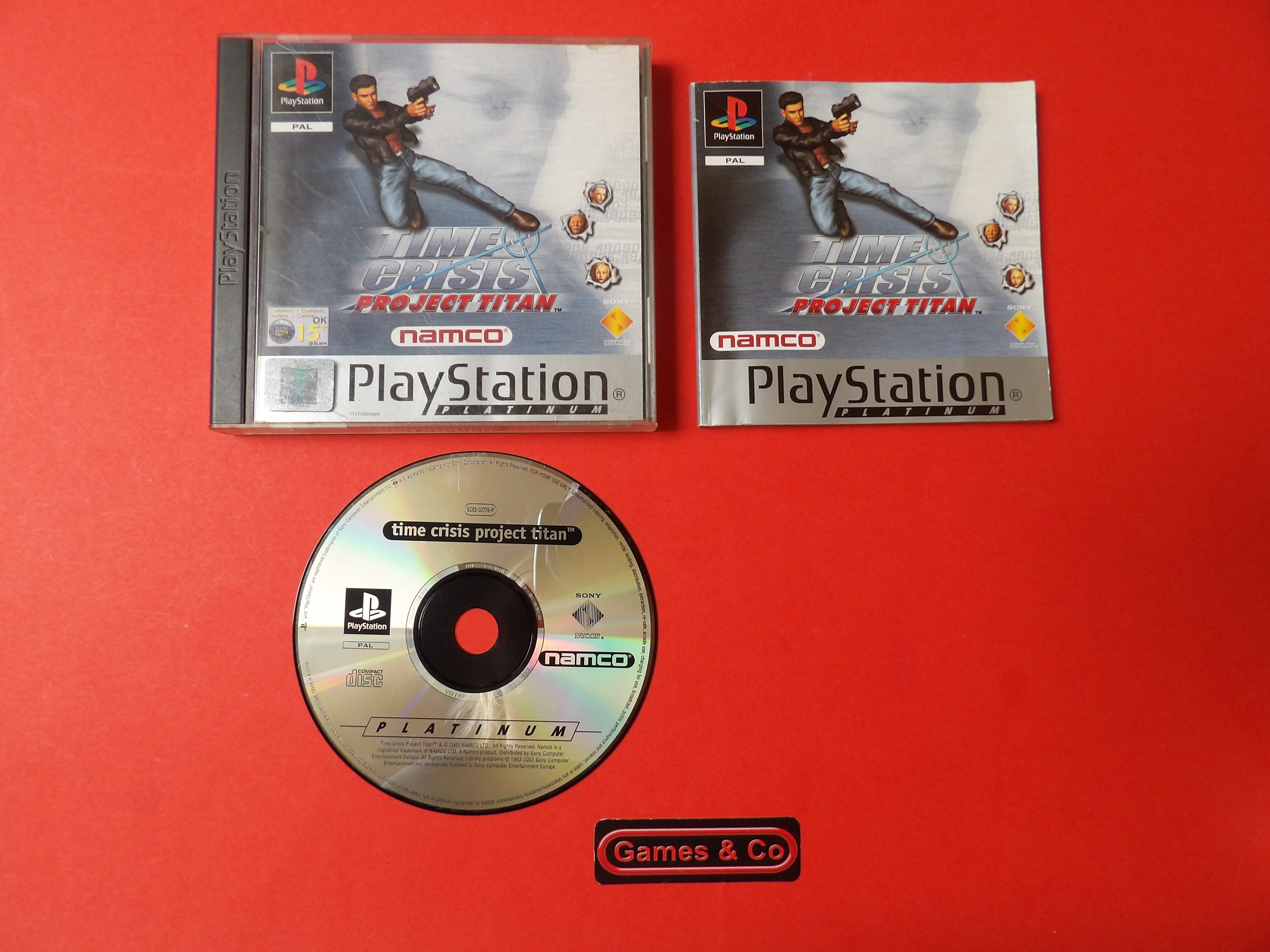 TIME CRISIS PROJECT TITAN - PS1