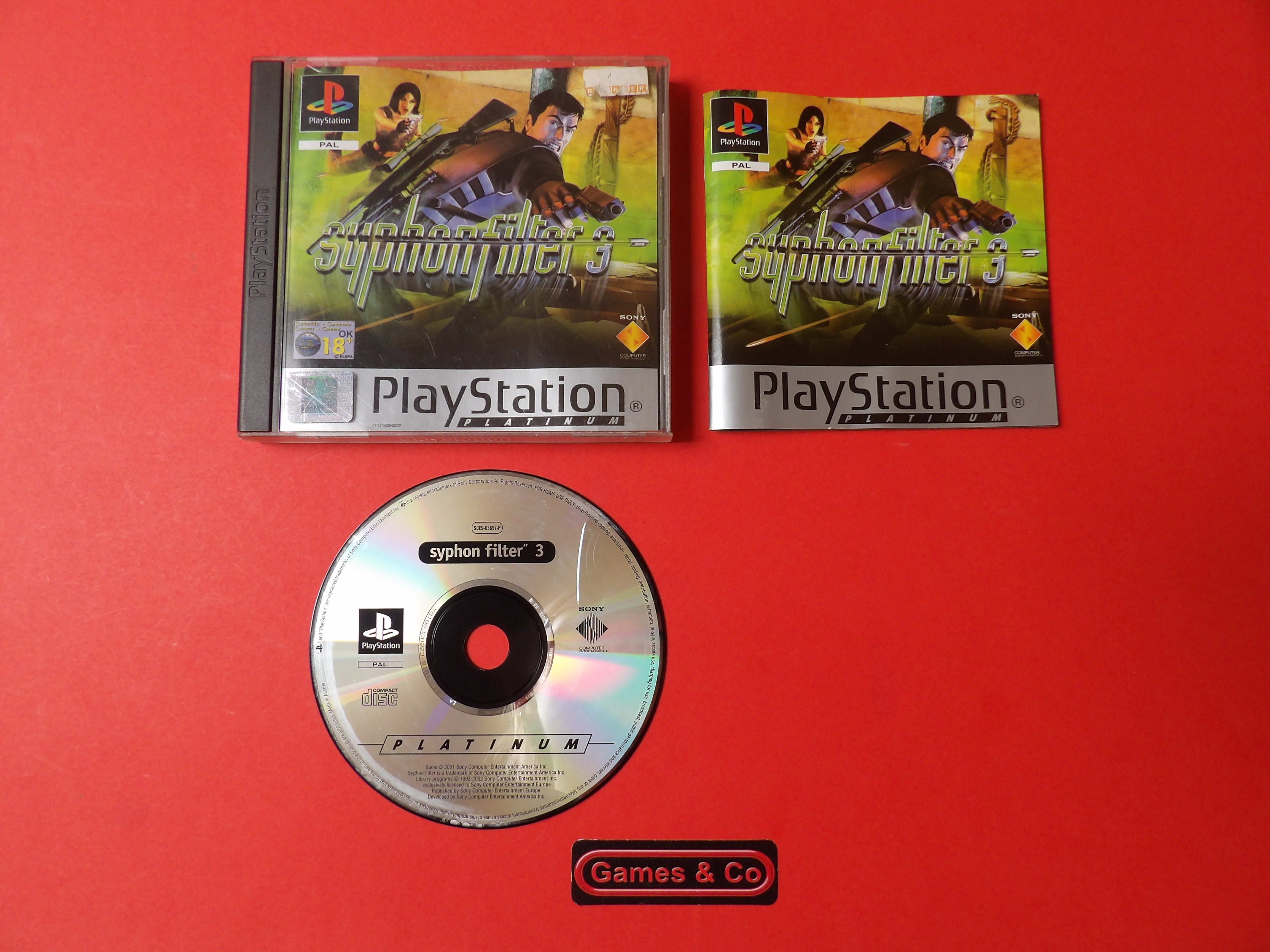 SYPHON FILTER 3 - PS1