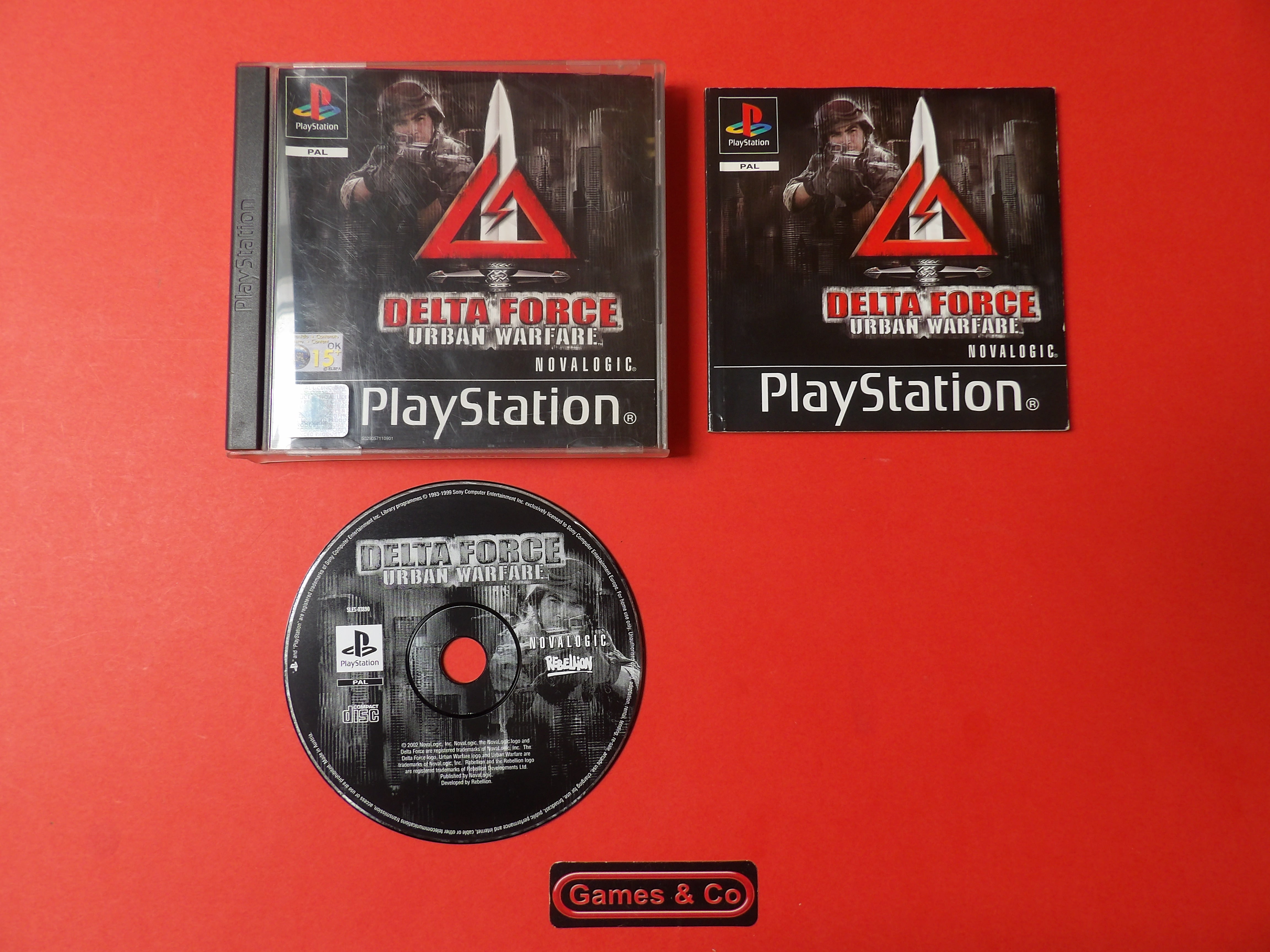 DELTA FORCE URBAN WARFARE - PS1